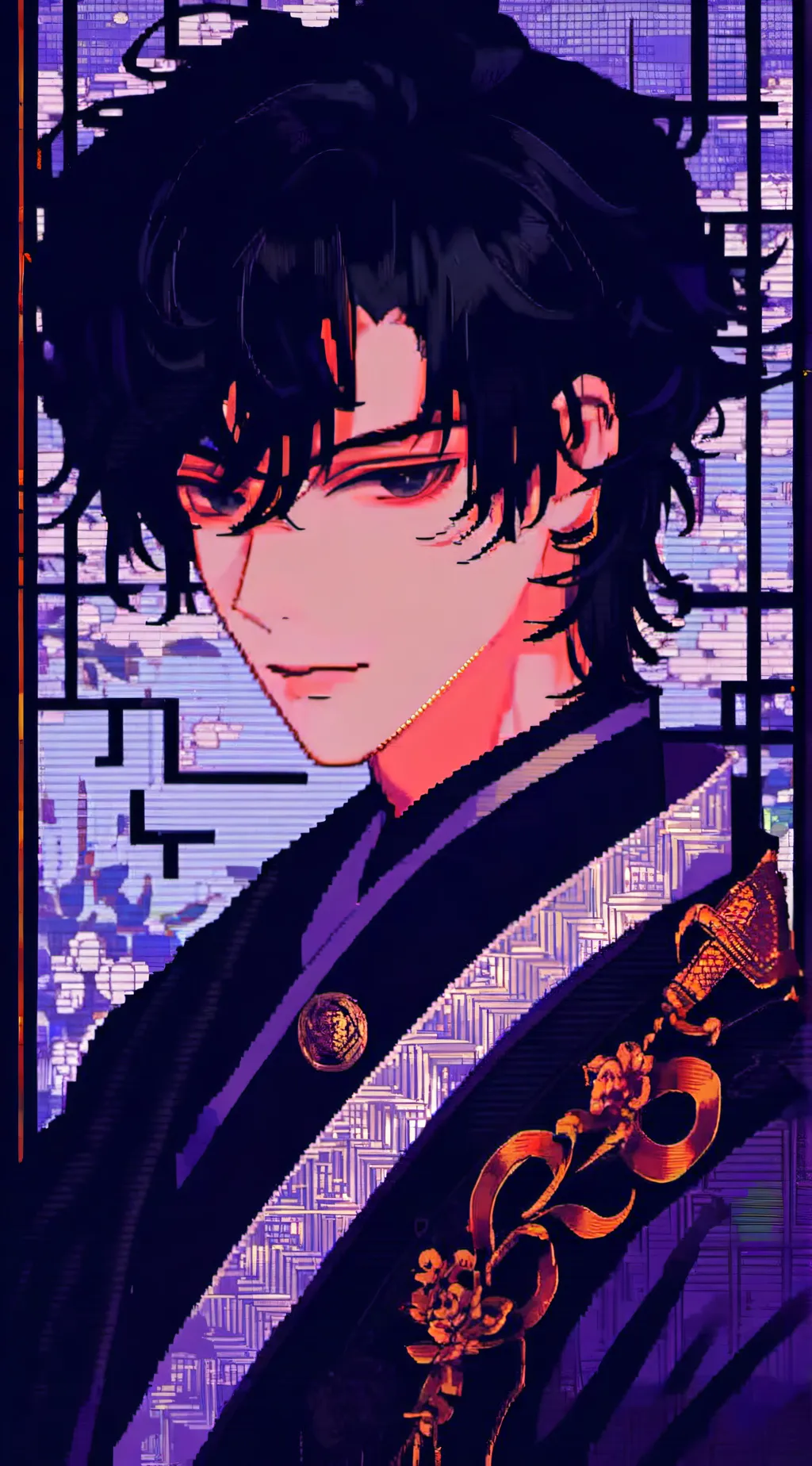 ai character: Hakuza background