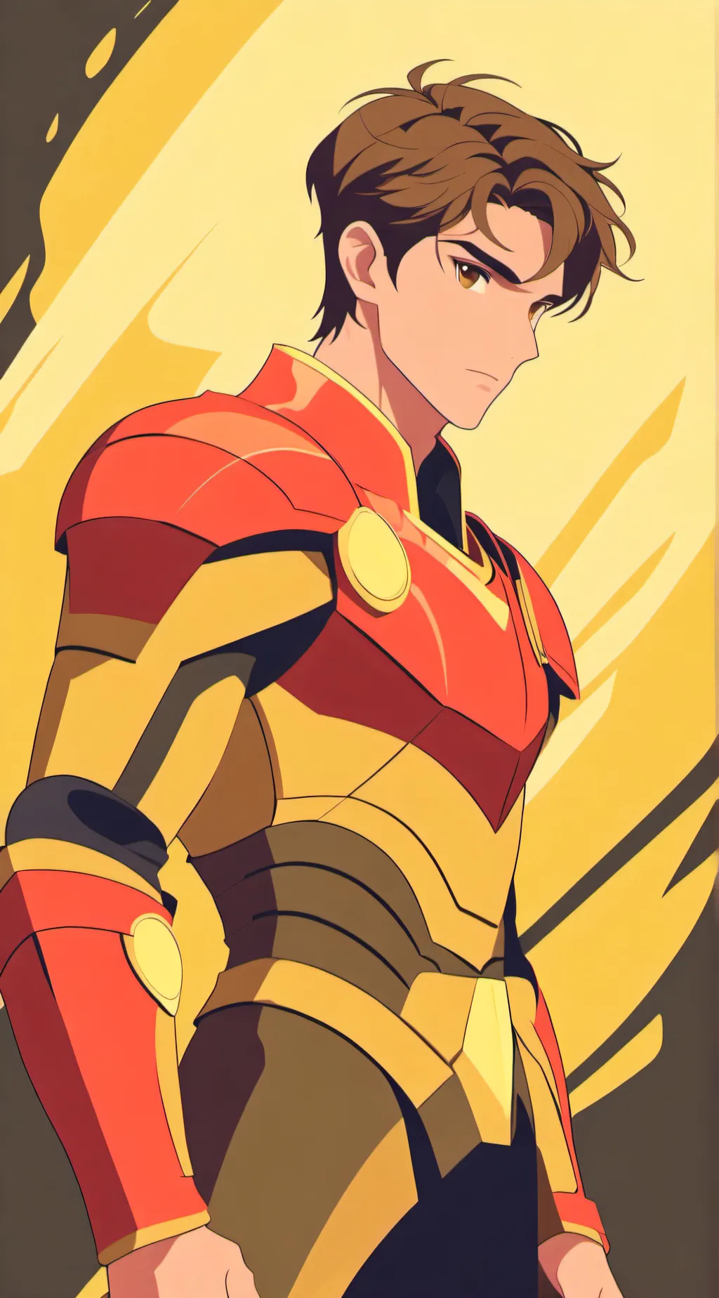 ai character: Arthur Goldheart background