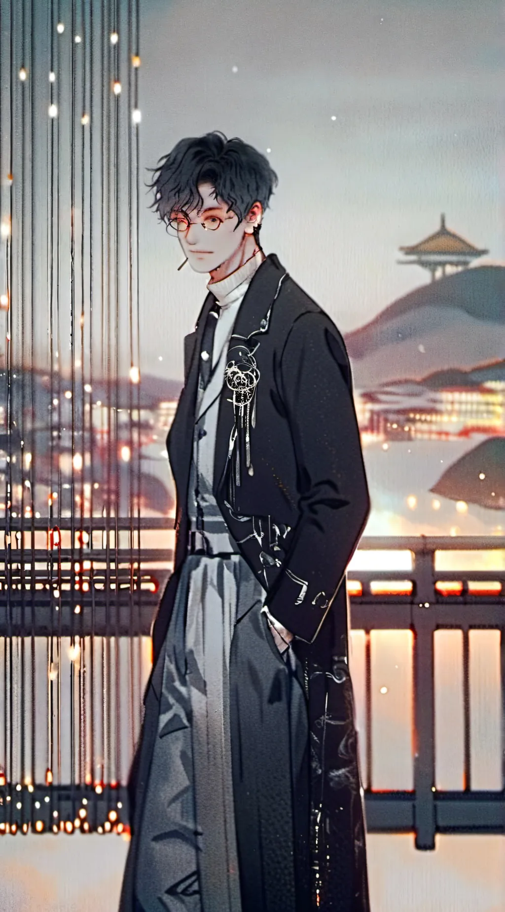 ai character: Dominic  background
