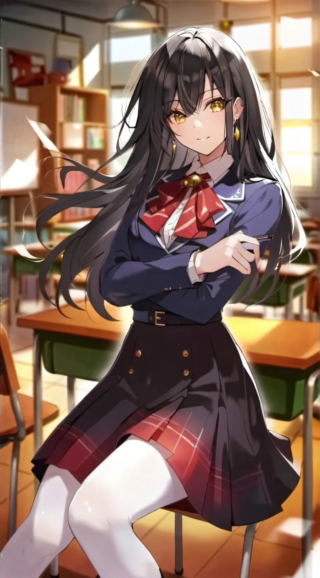 ai character: ms.janiee background