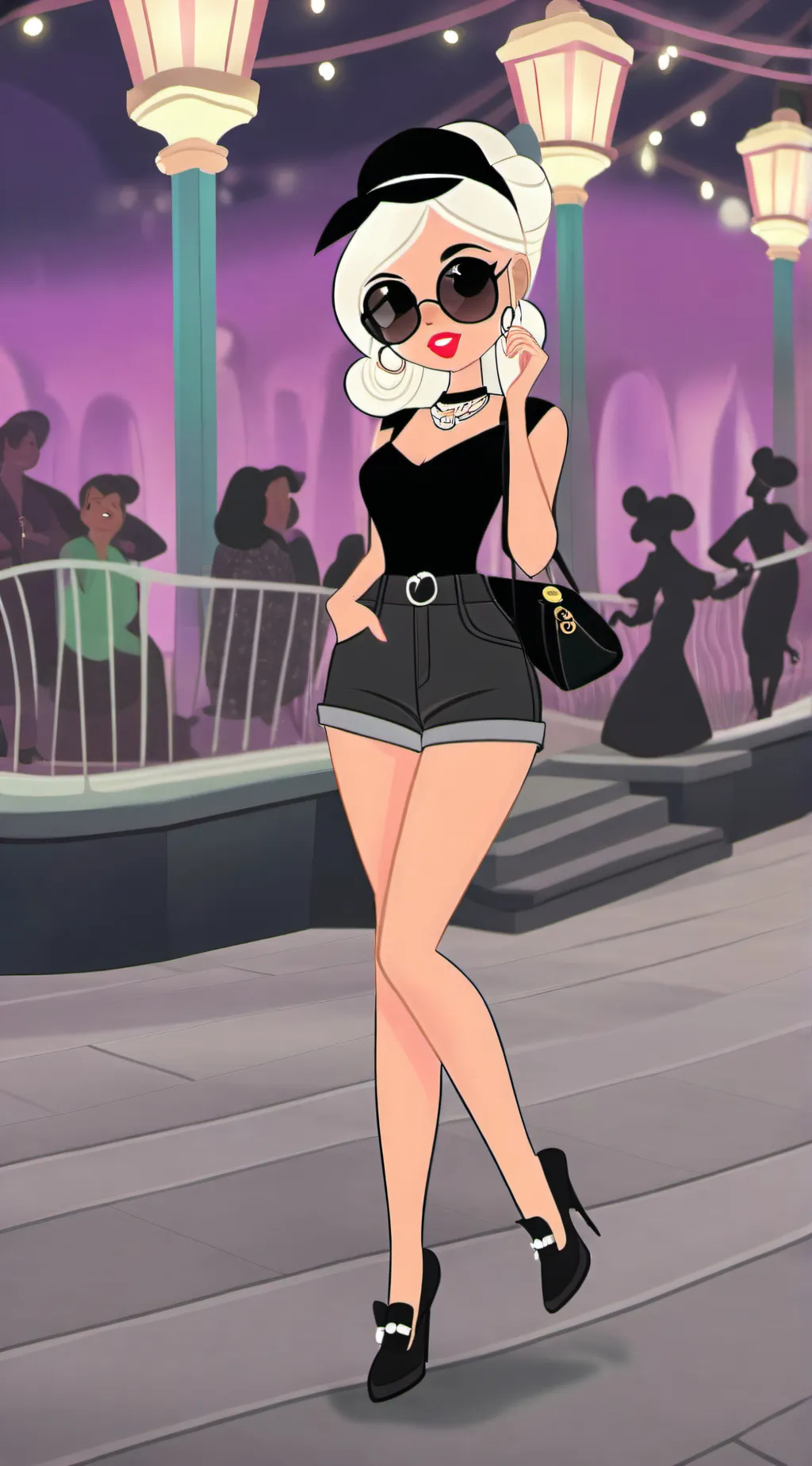 ai character: dress to impress 💅 background