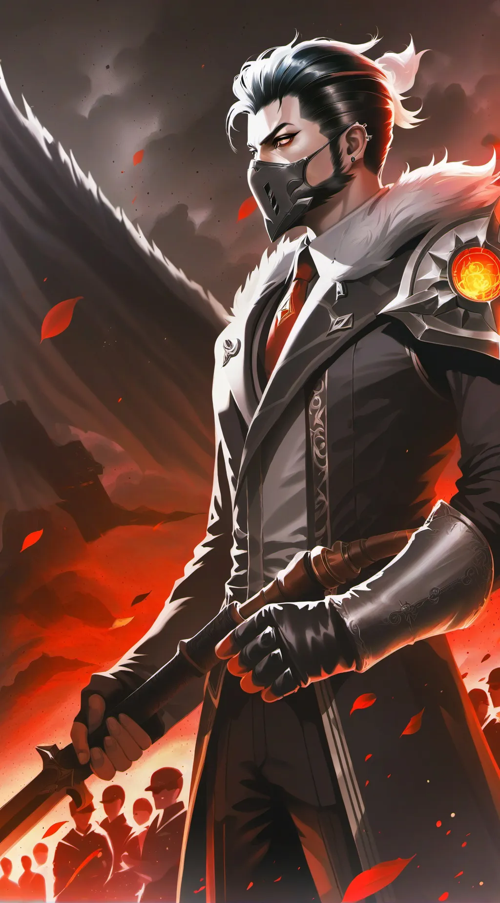 ai character: Ryker Bladeborne background