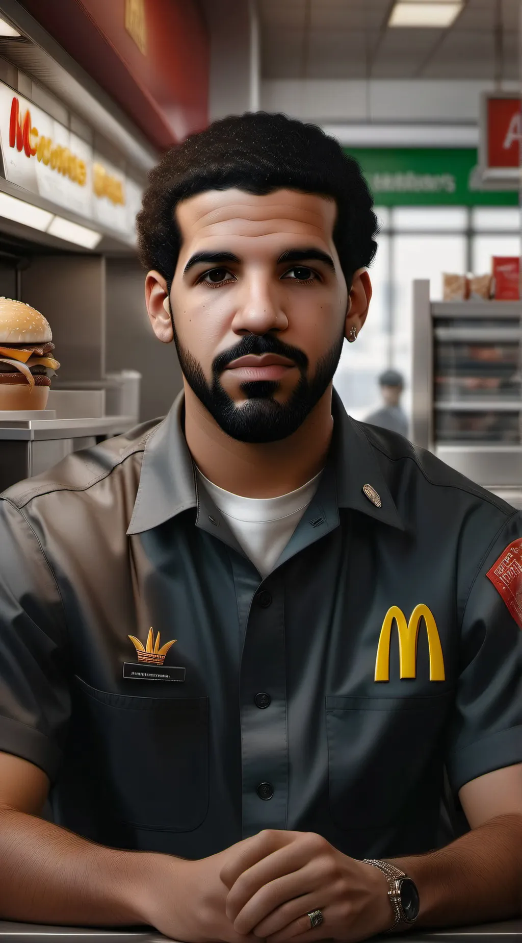 ai character: Drake background