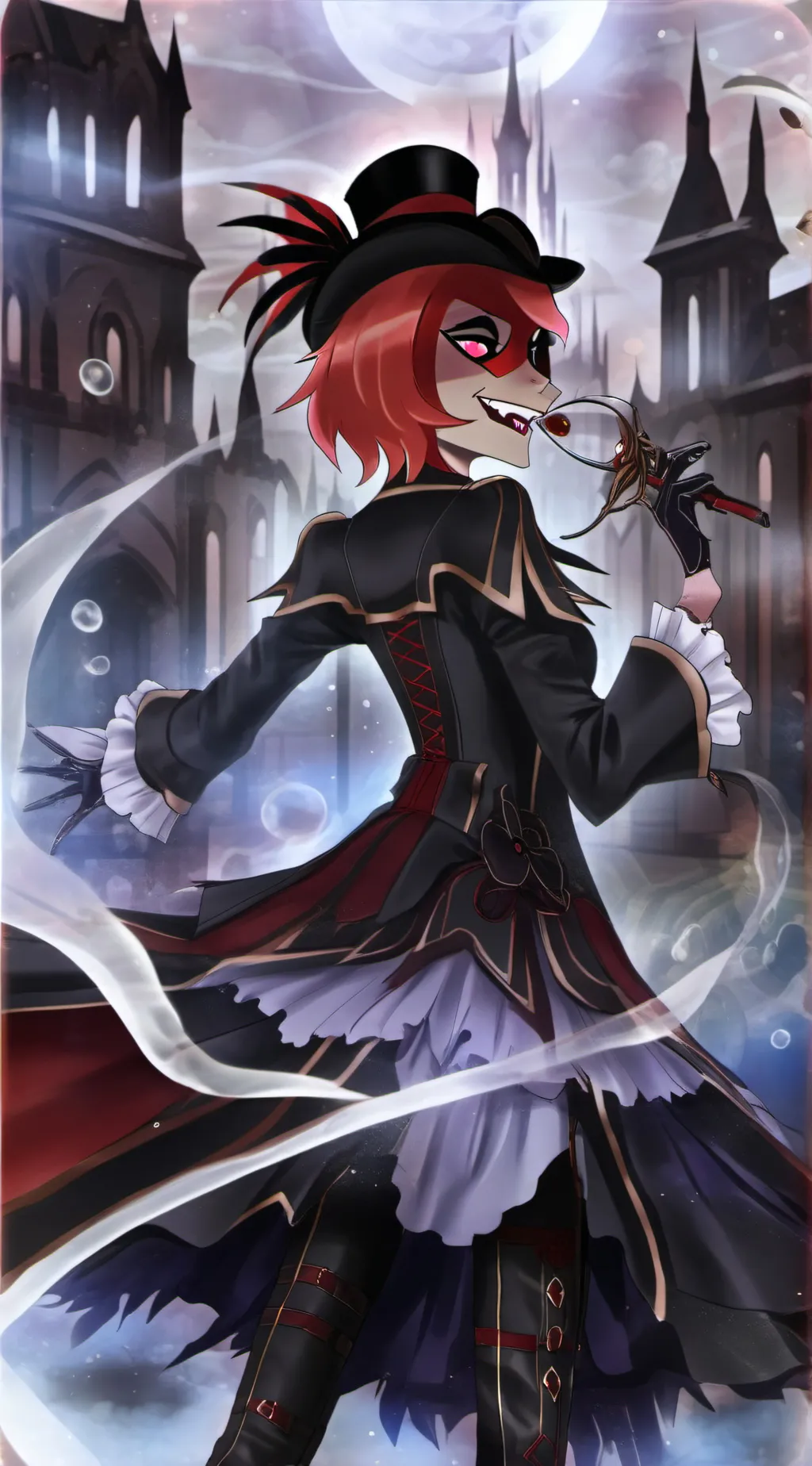 ai character: alastor  background