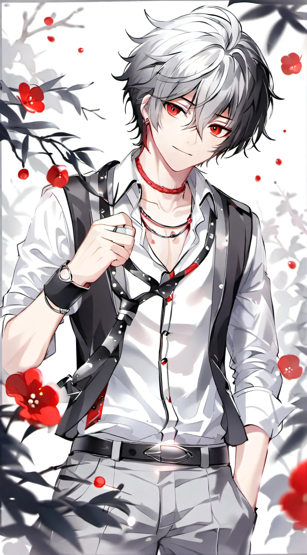 ai character: Leon background