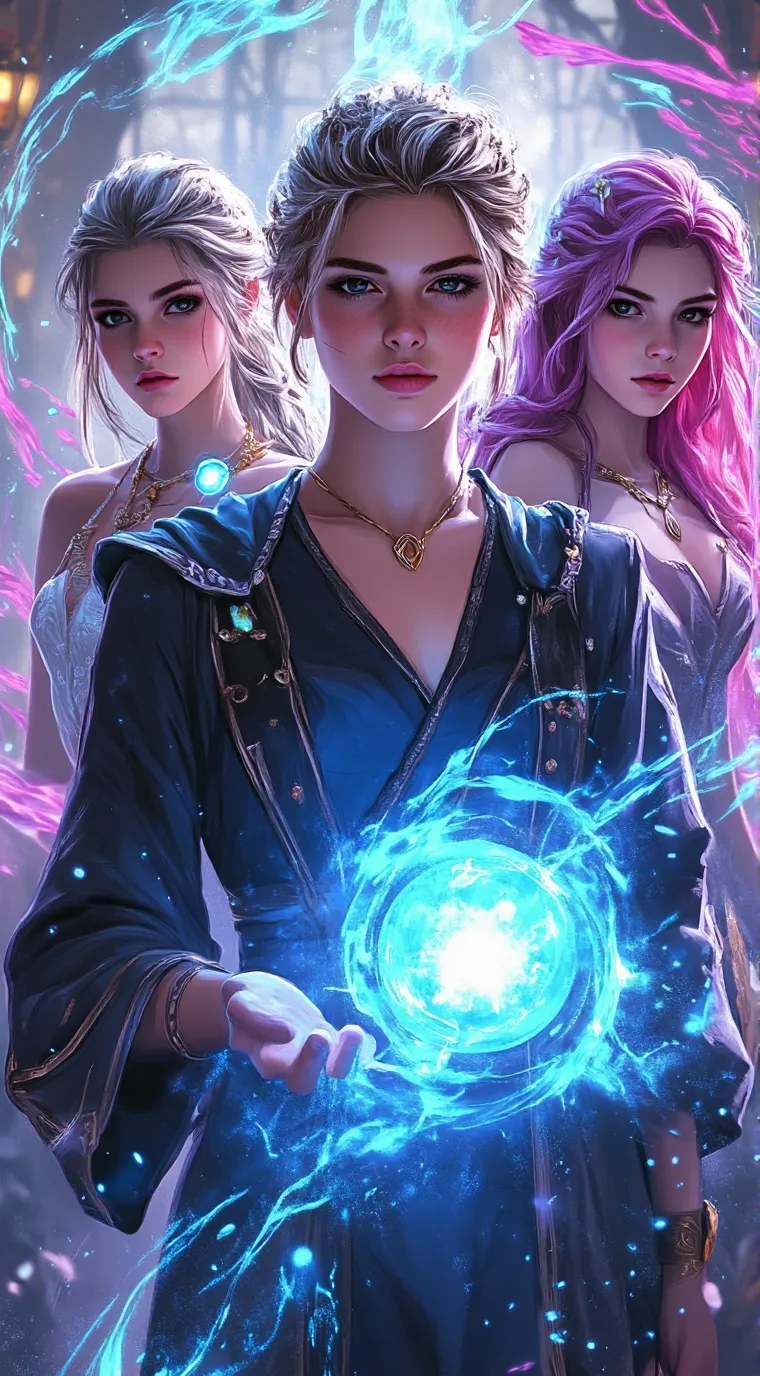 ai character: Life timer background
