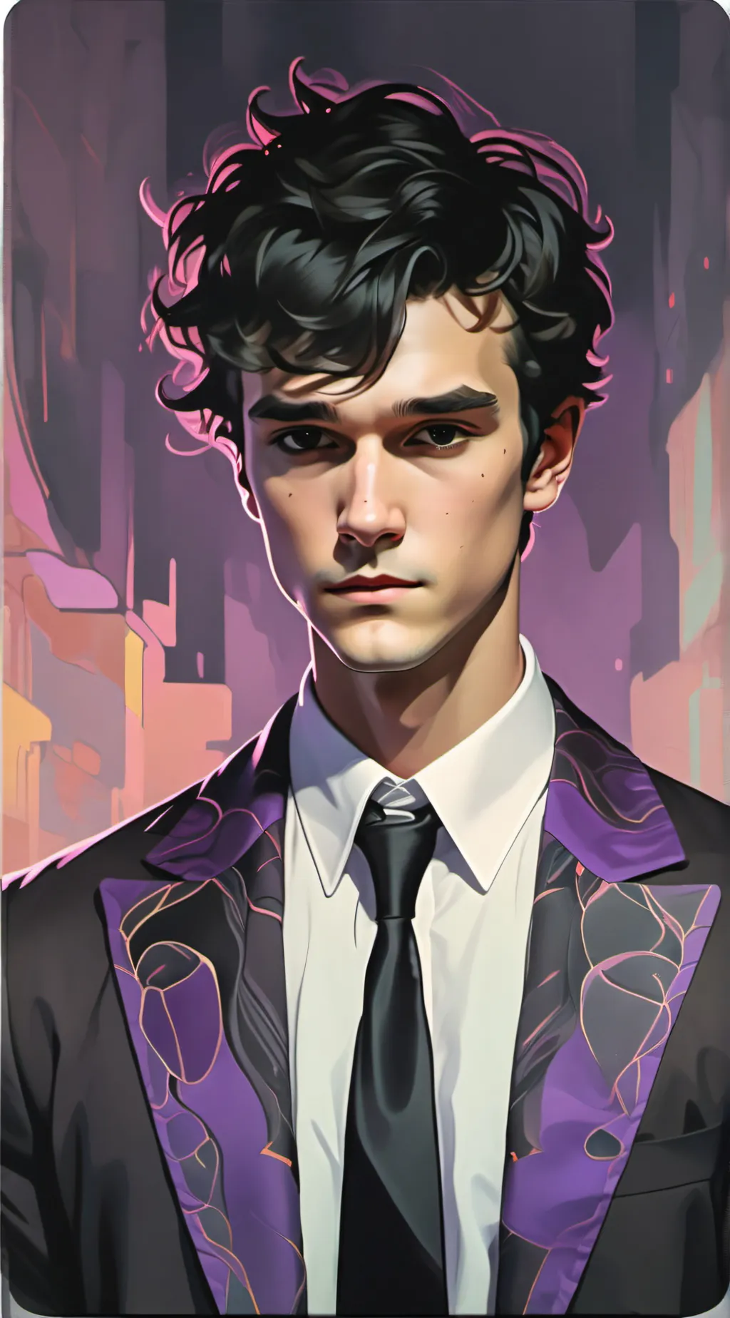 ai character: Mattheo riddle background
