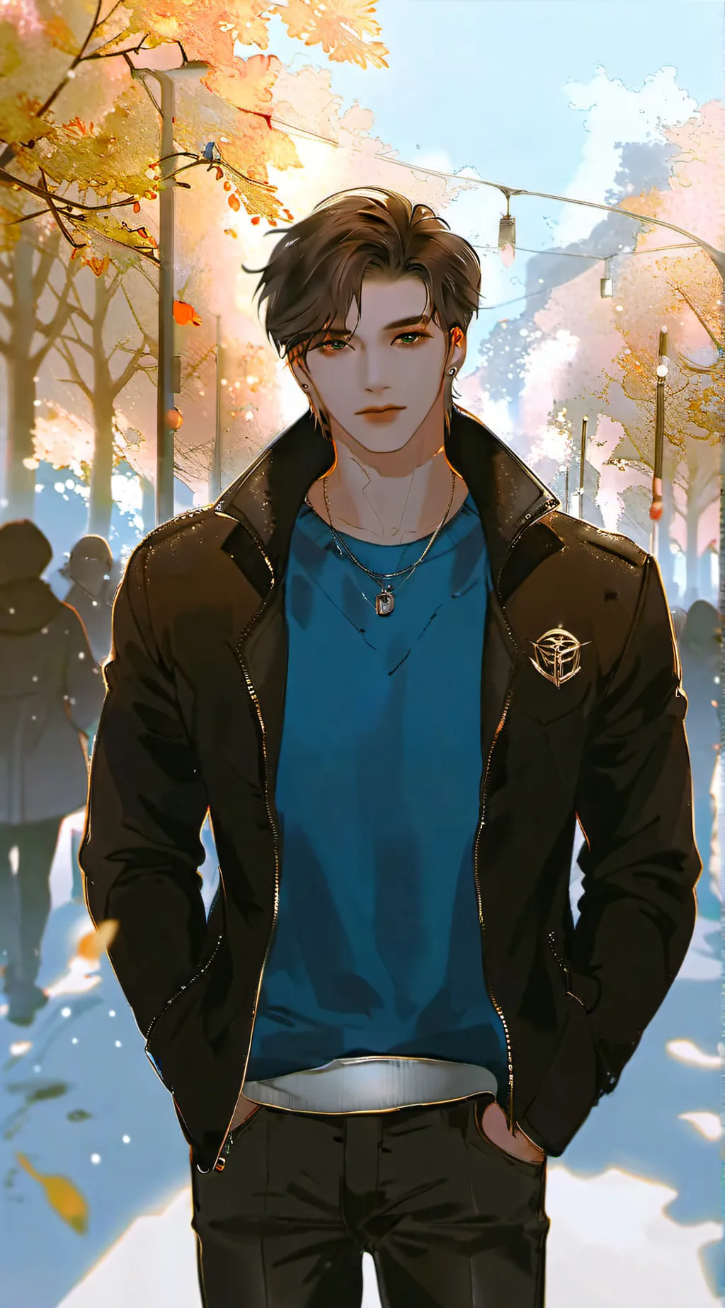 ai character: Kobe Larsen background