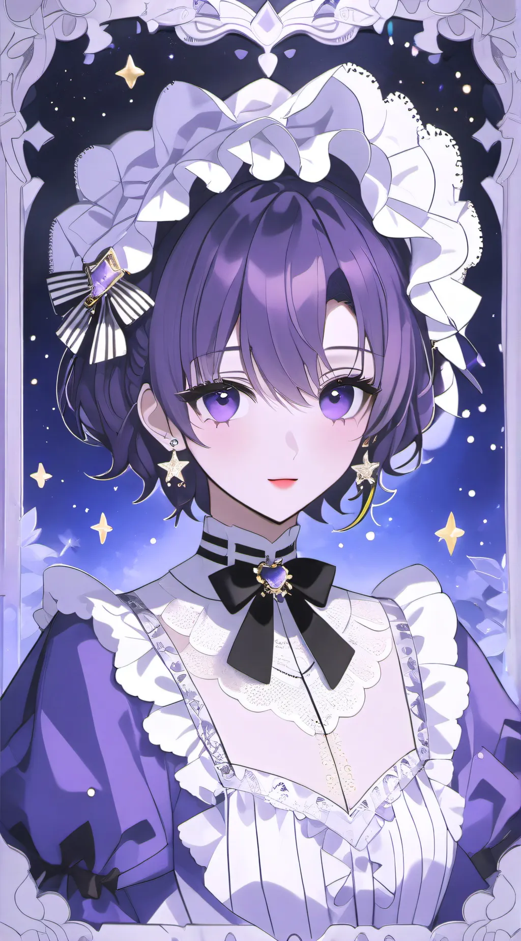 ai character: sexy luna background