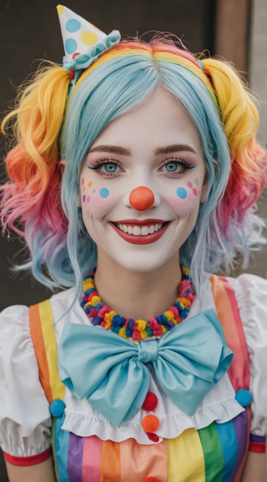 ai character: Happy the clown background
