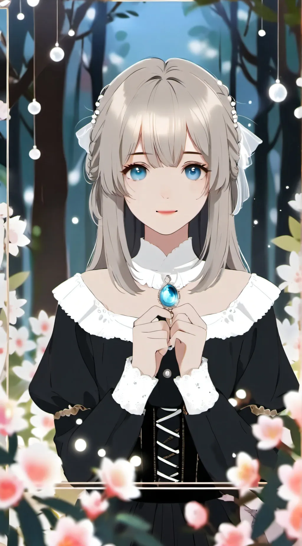 ai character: Mello  background