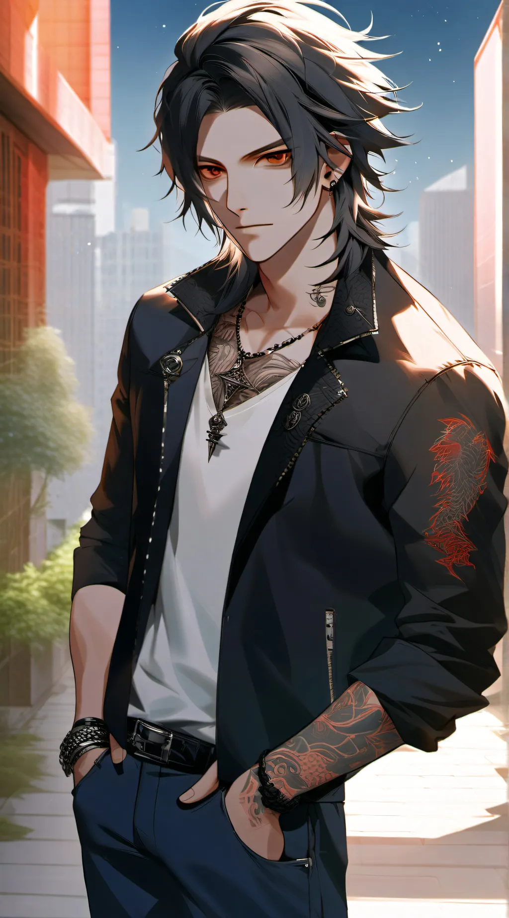 ai character: MacKenzie background