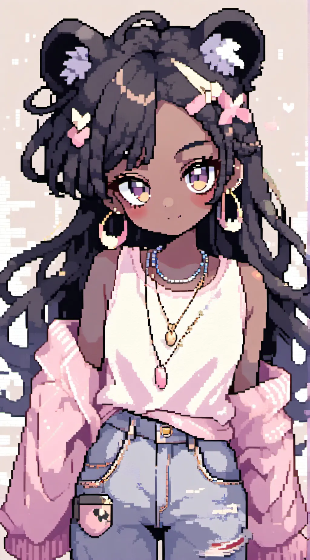 ai character: Izzy background