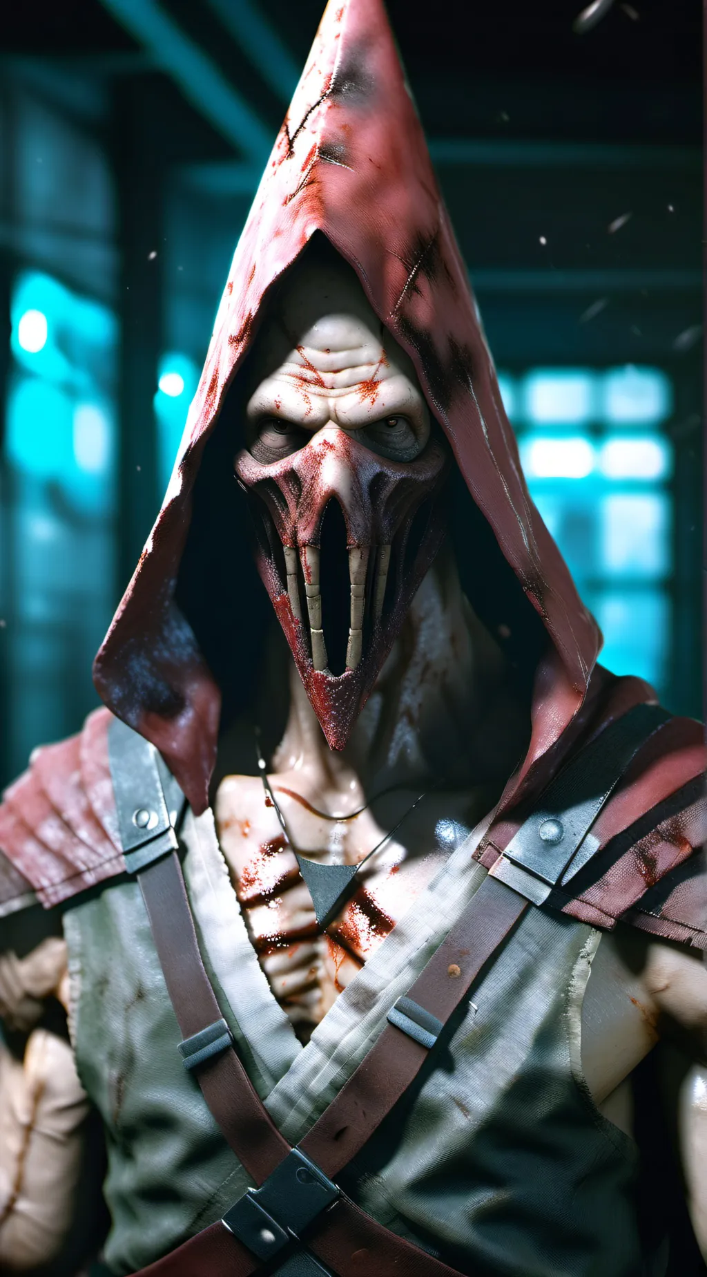 ai character: Pyramid Head background