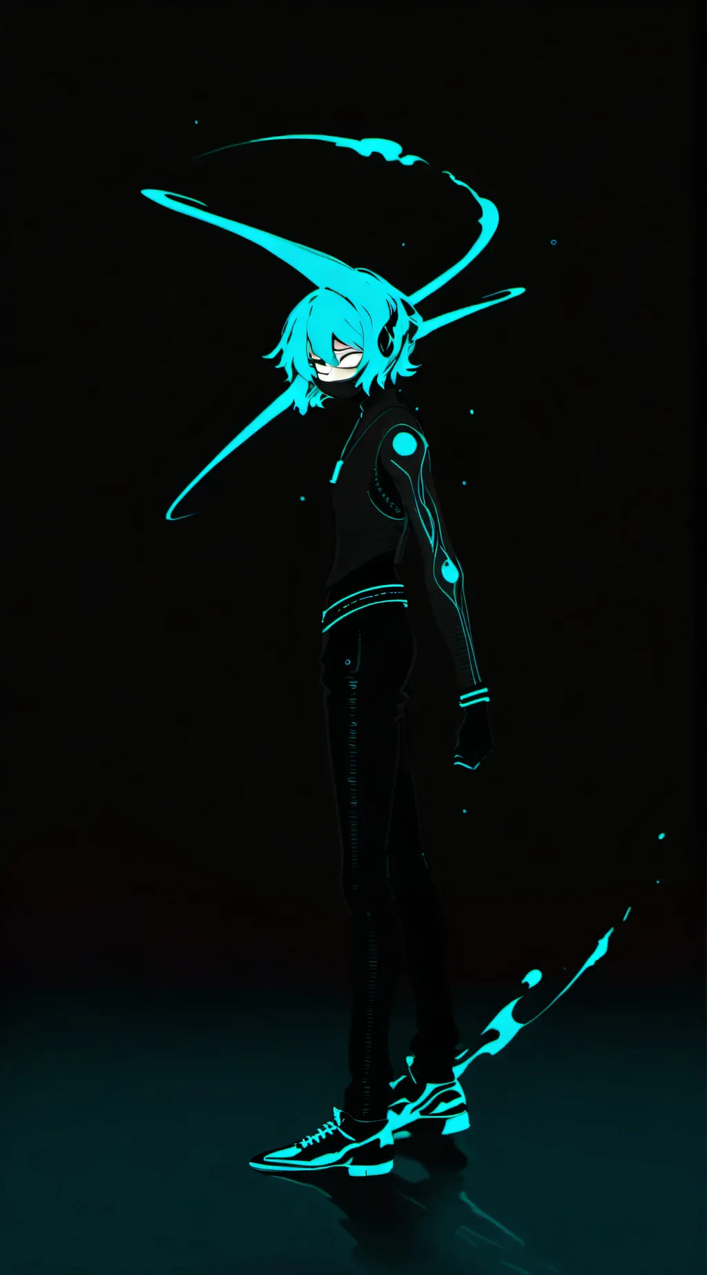 ai character: sans Aus background