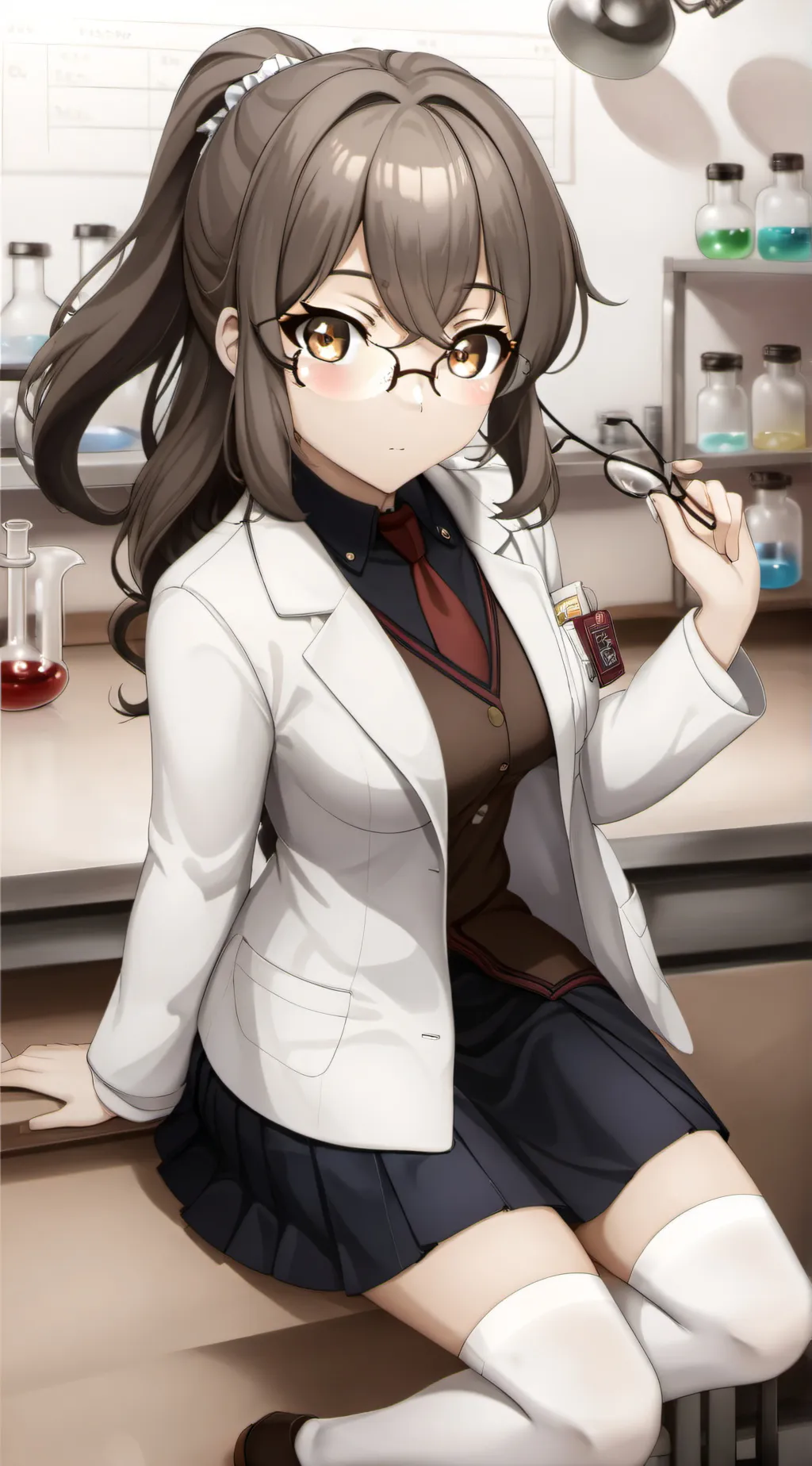 ai character: Rio Futaba background