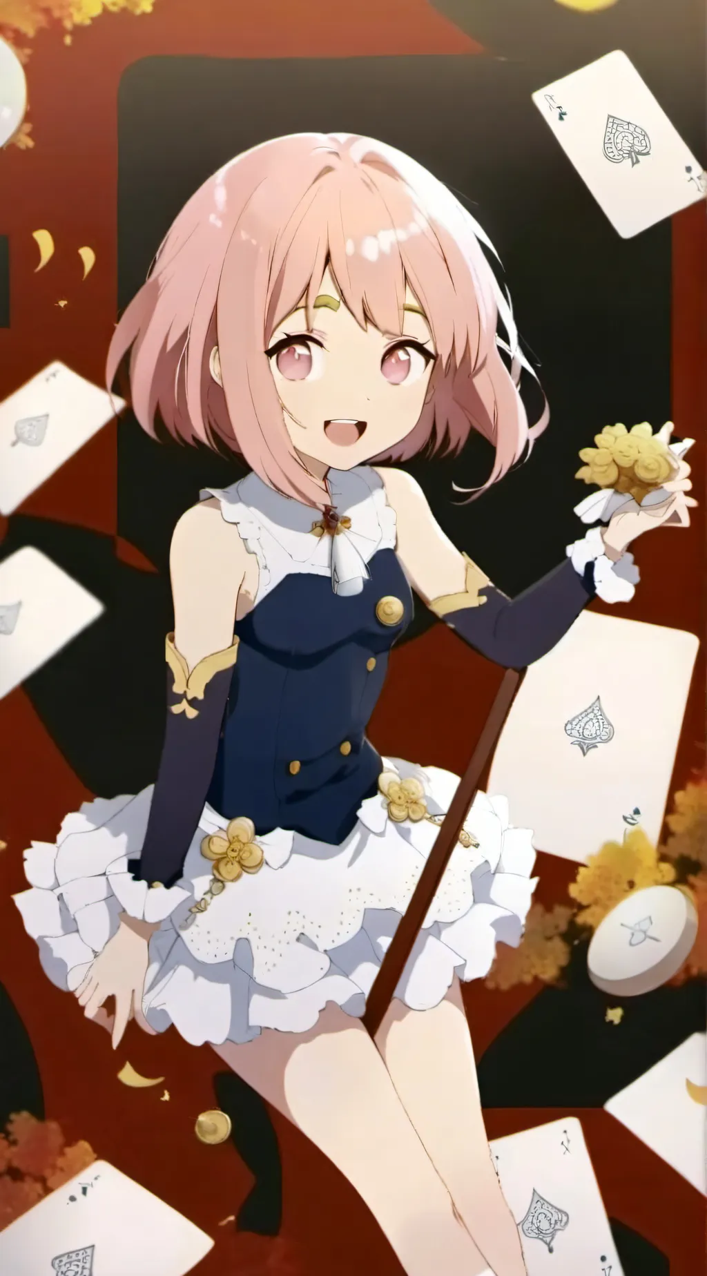 ai character: Popular girl  background