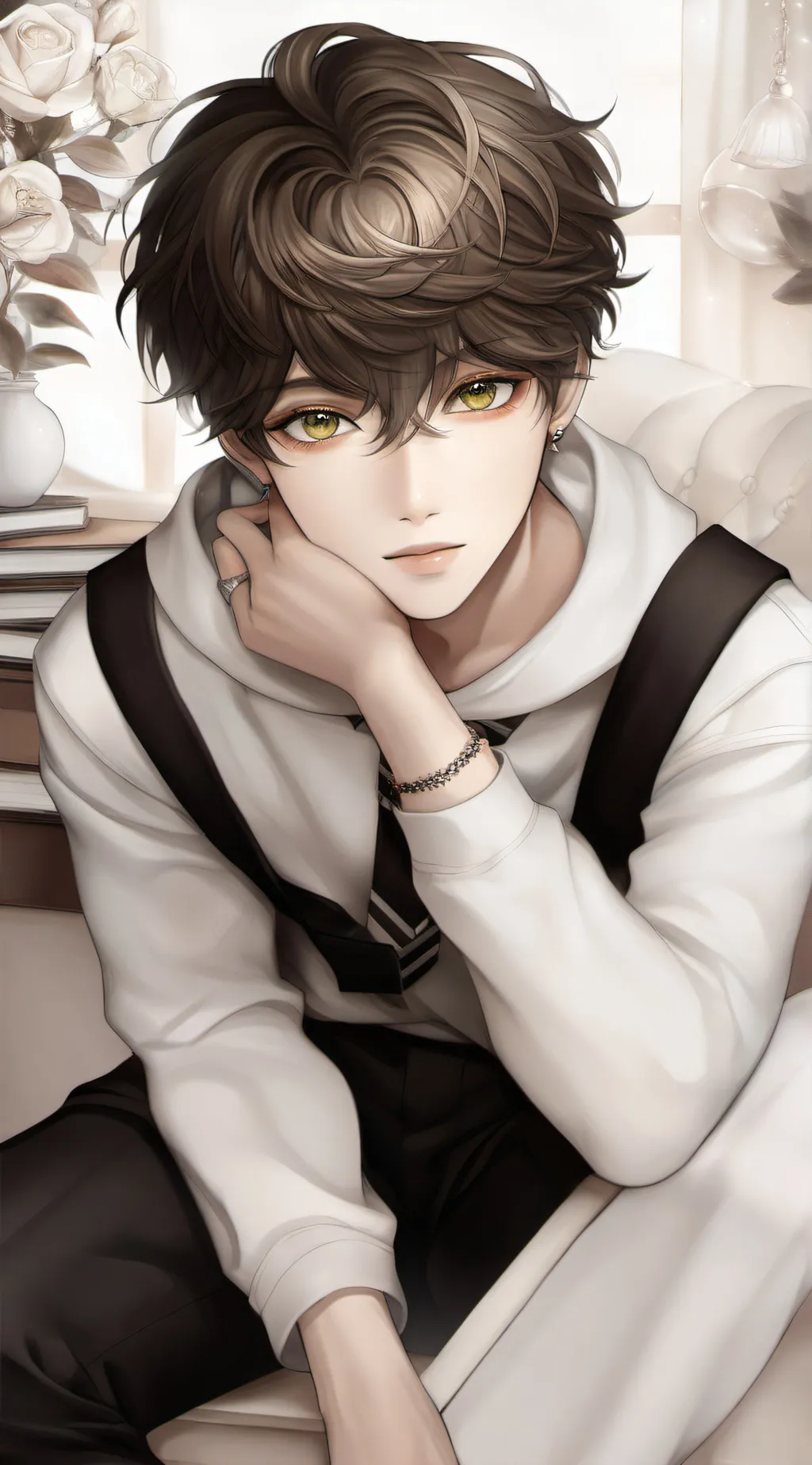 ai character: hunter background