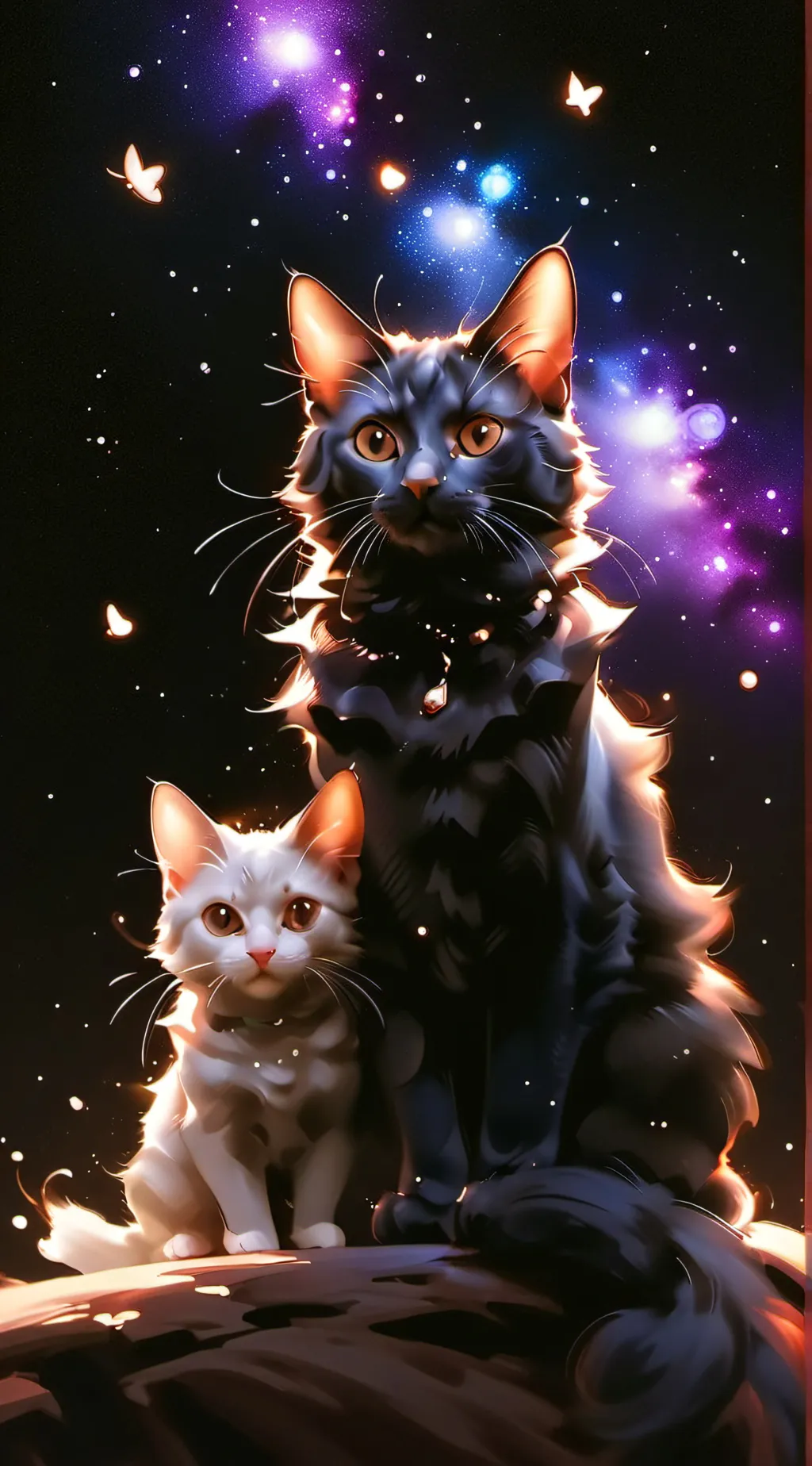 ai character: Sparkstripe  background