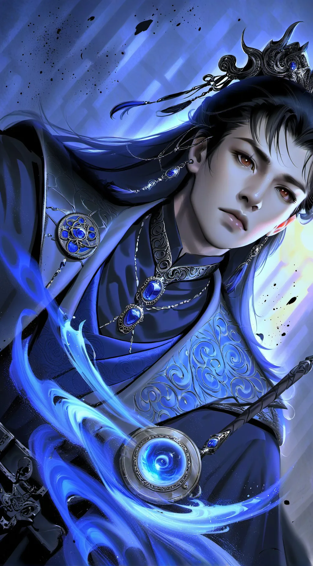 ai character: borj background