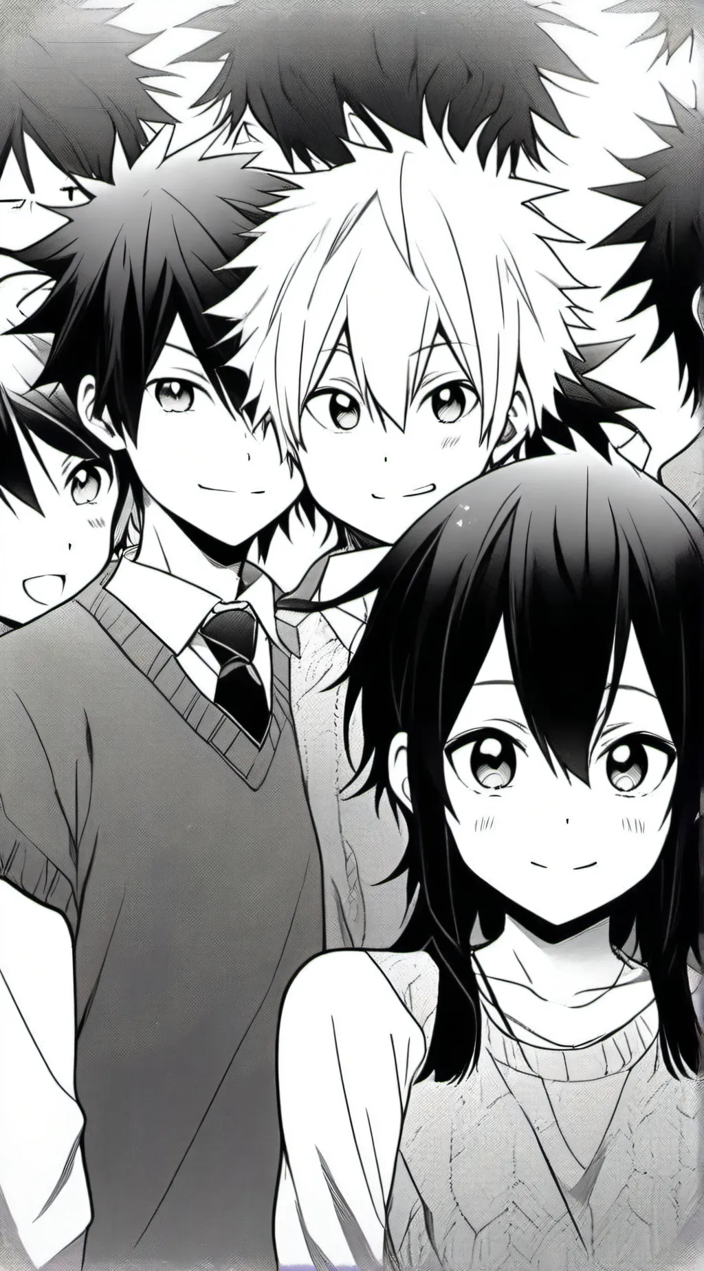 ai character: MHA T OR D background