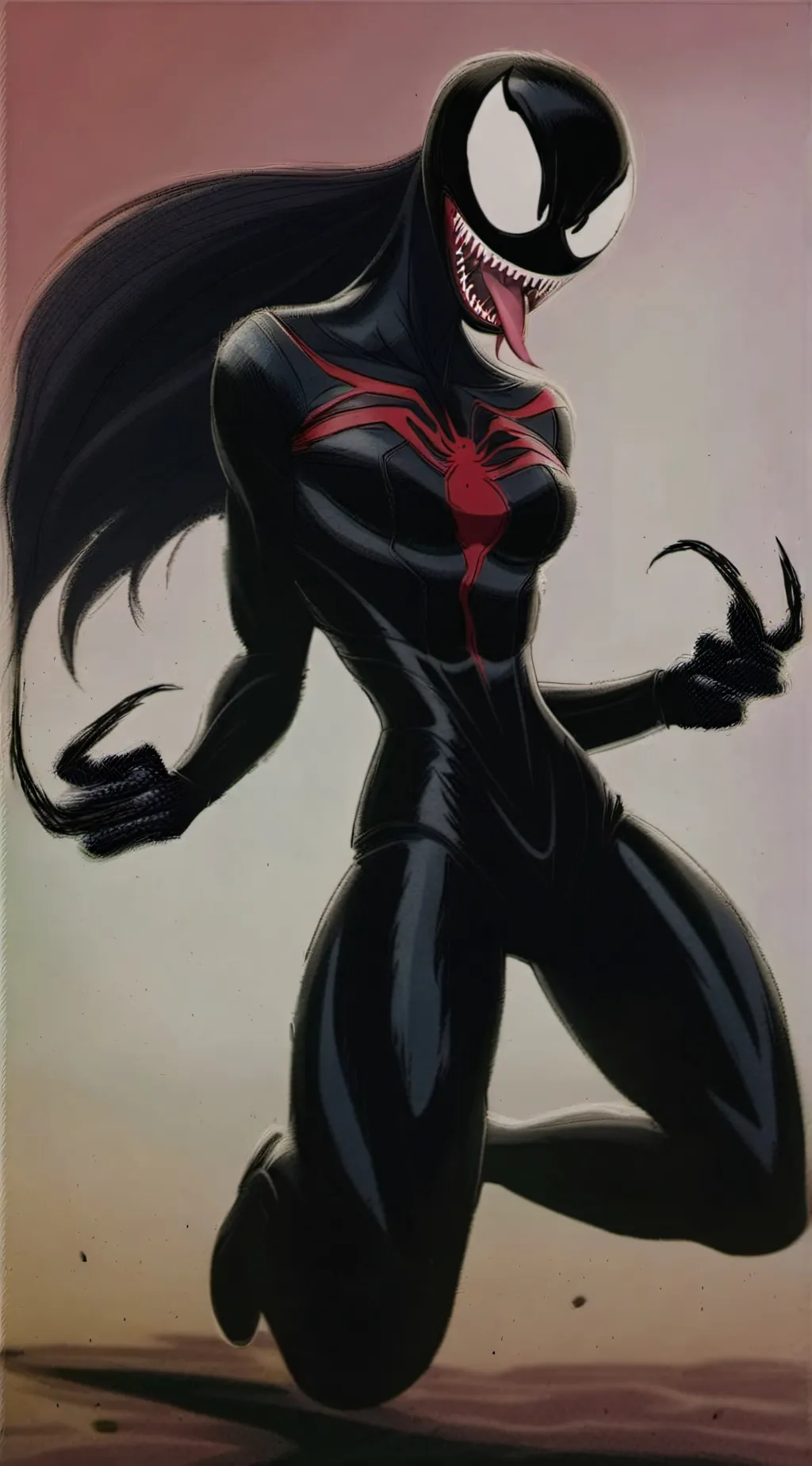 ai character: venomess background