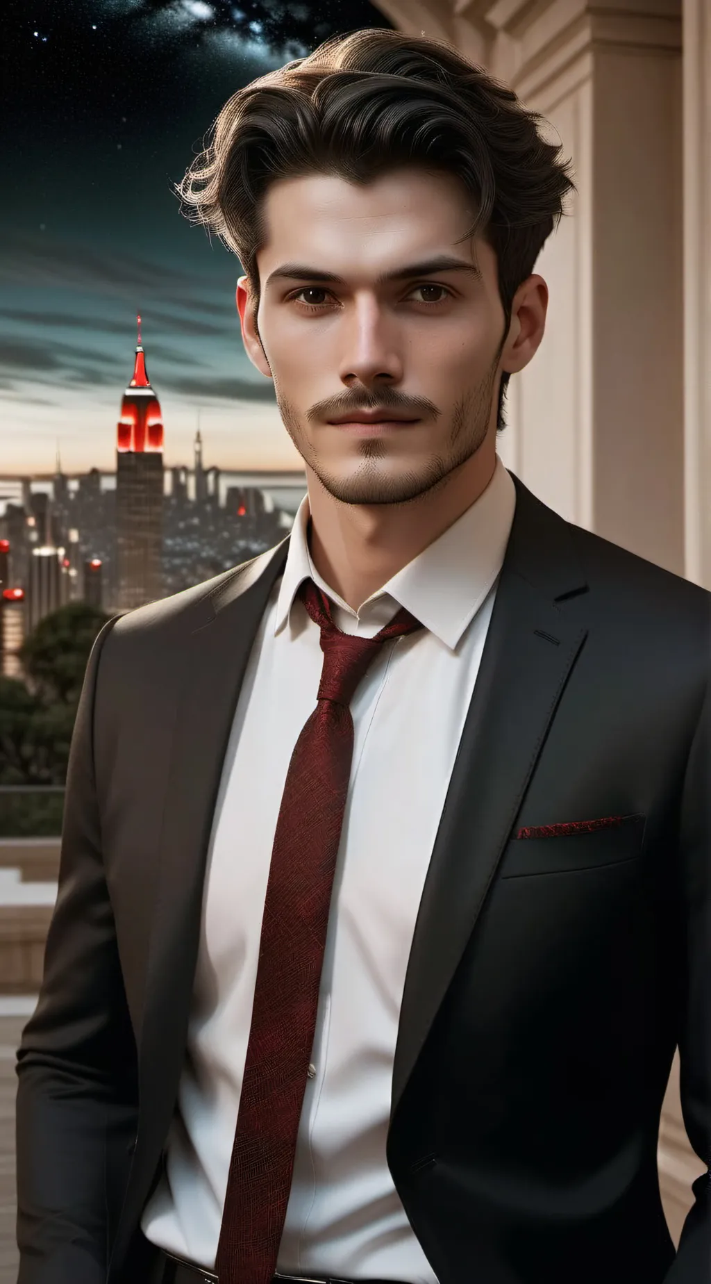 ai character: Cole Raymond background