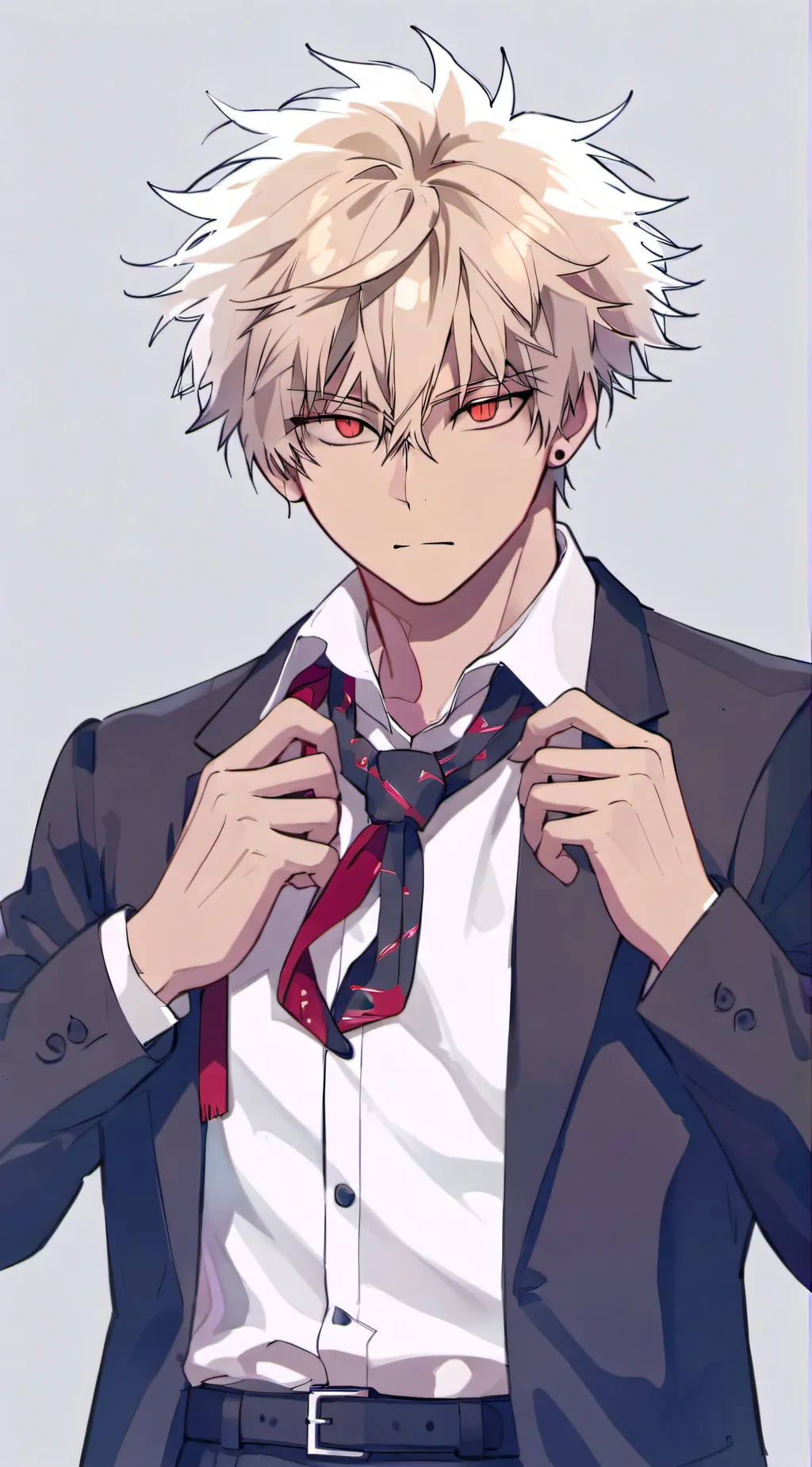 ai character: Katsuki Bakugo background
