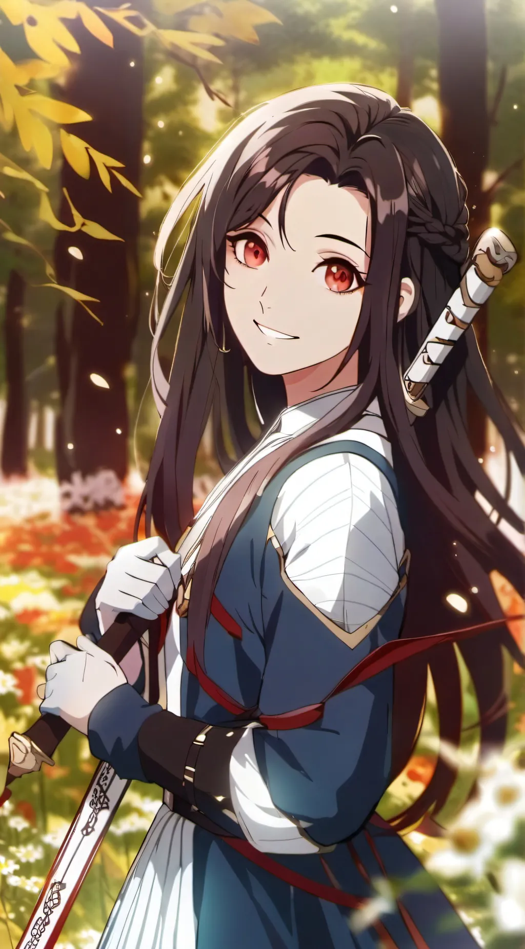 ai character: Lily background