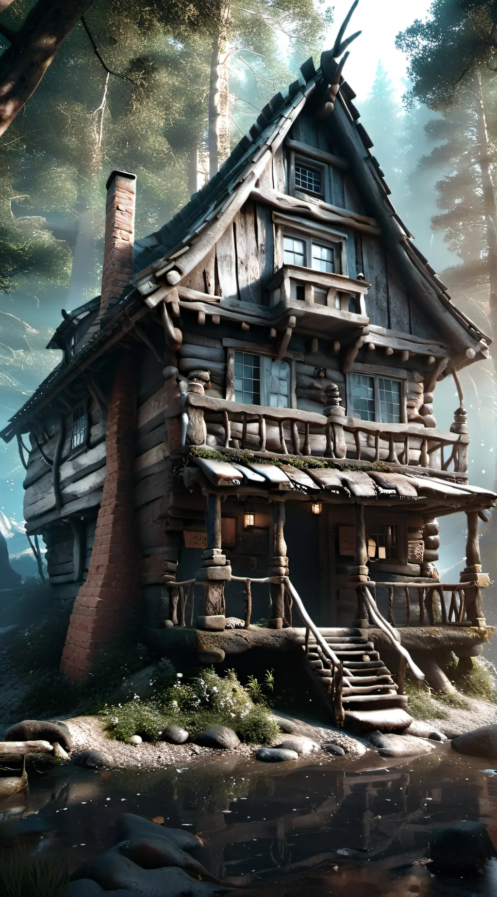 ai character: gravity Falls hate background