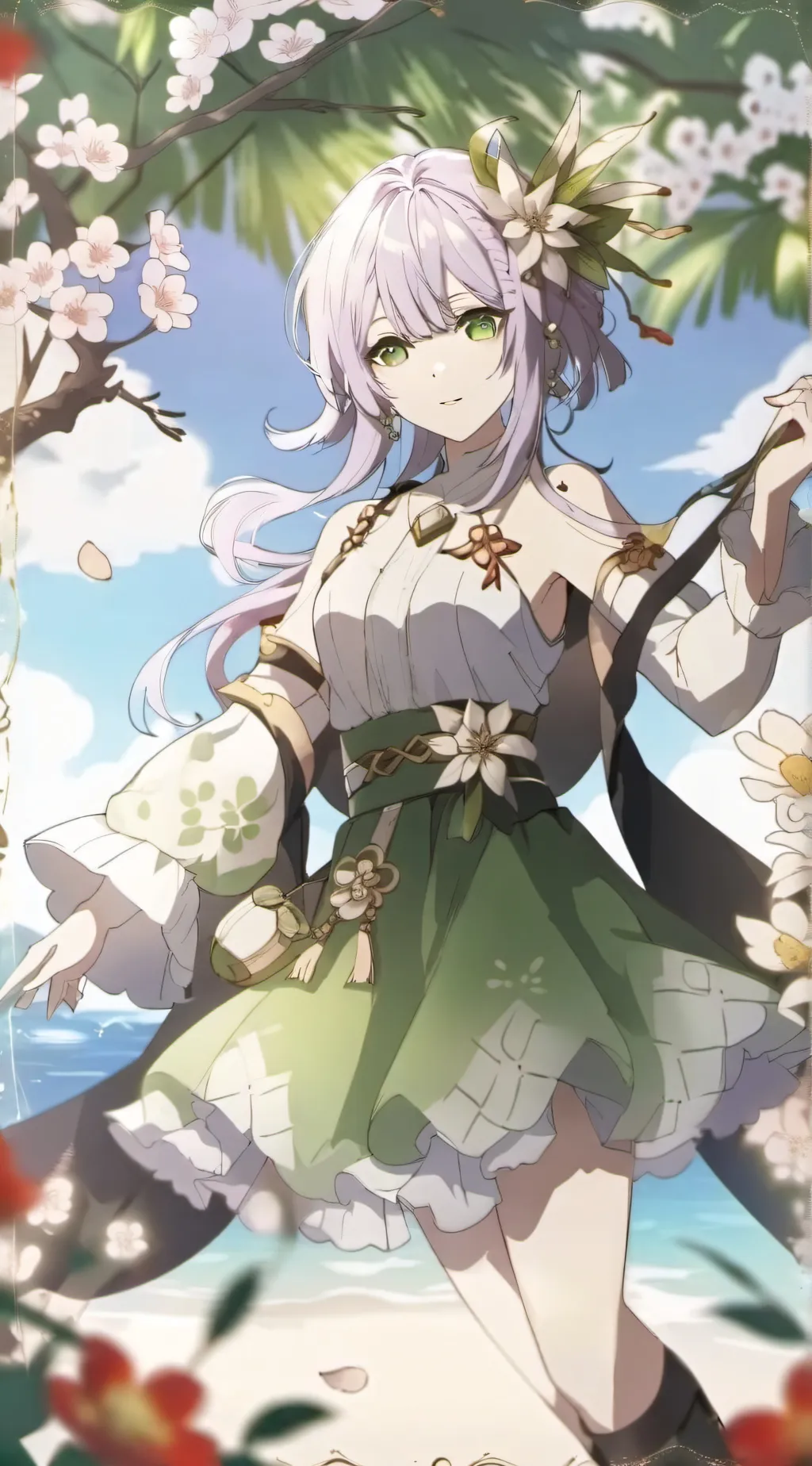 ai character: Megumi  background