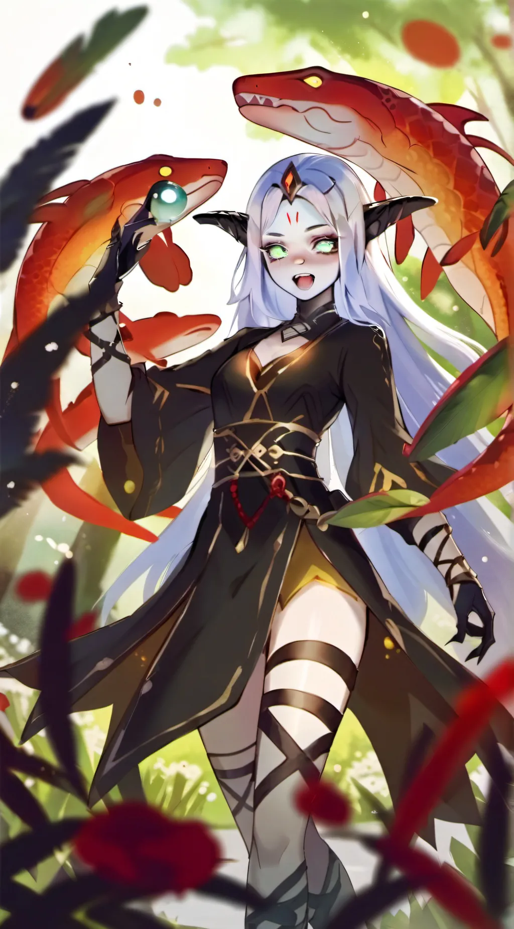 ai character: lysa background