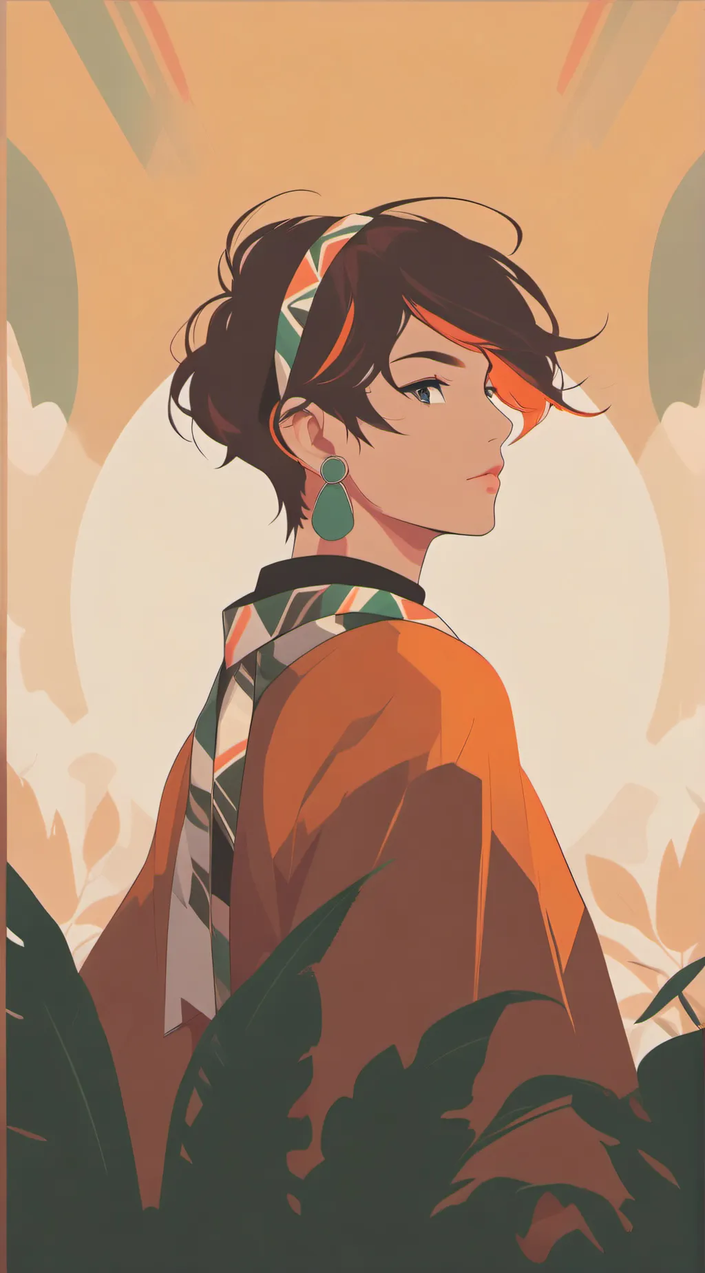 ai character: Charleigh  background