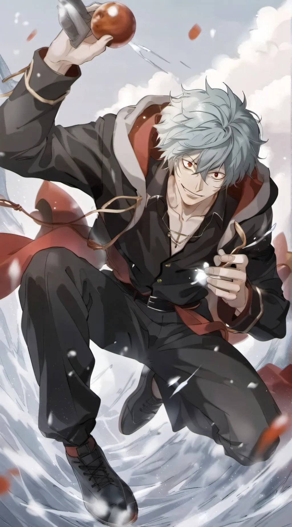 ai character: jjk  background