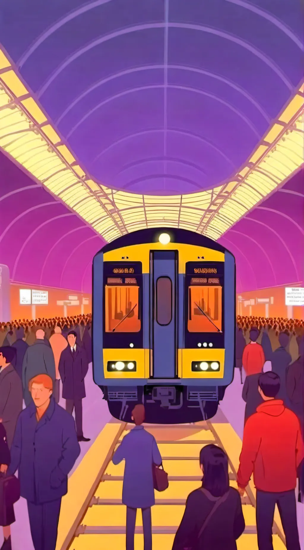 ai character: Md train background
