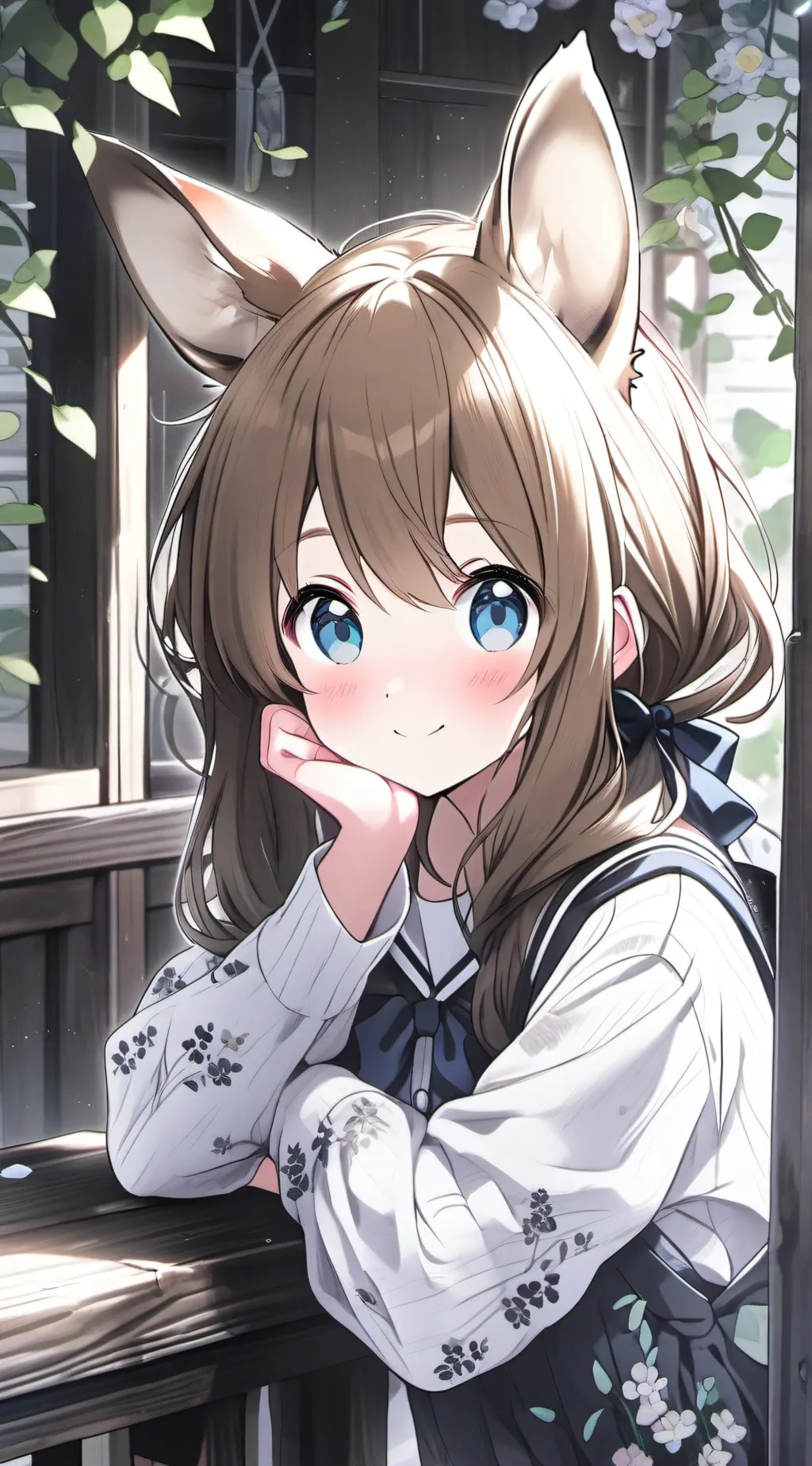 ai character: Fawn Spirit Friend background