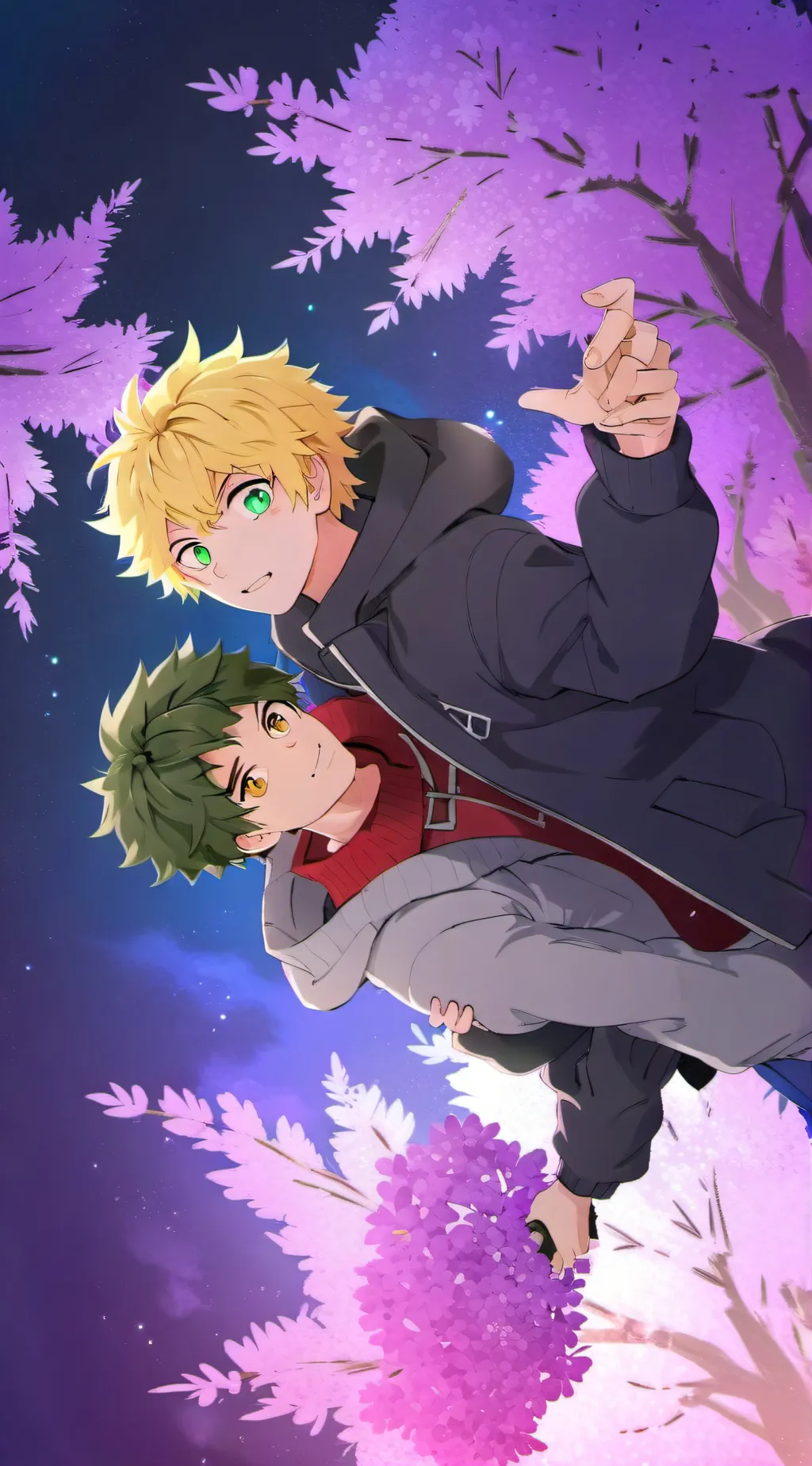 ai character: Bakudeku Daughter background