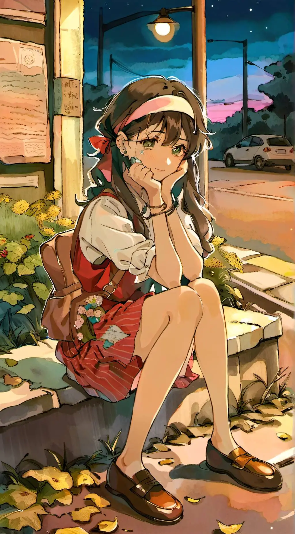 ai character: Koji background