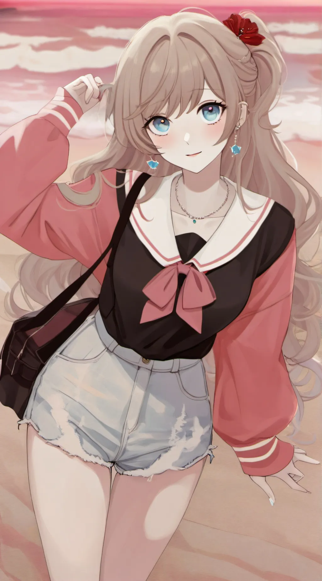 ai character: 💕Lindsay🖤 background