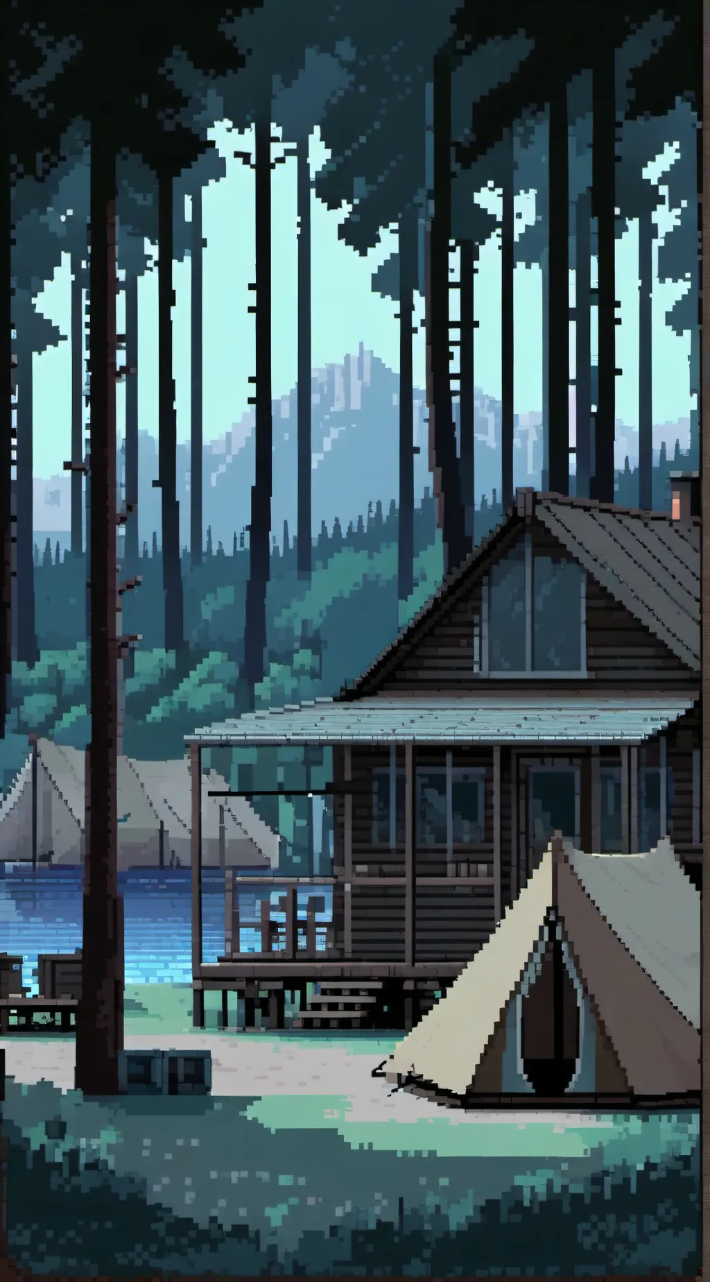 ai character: Camp Malanona background