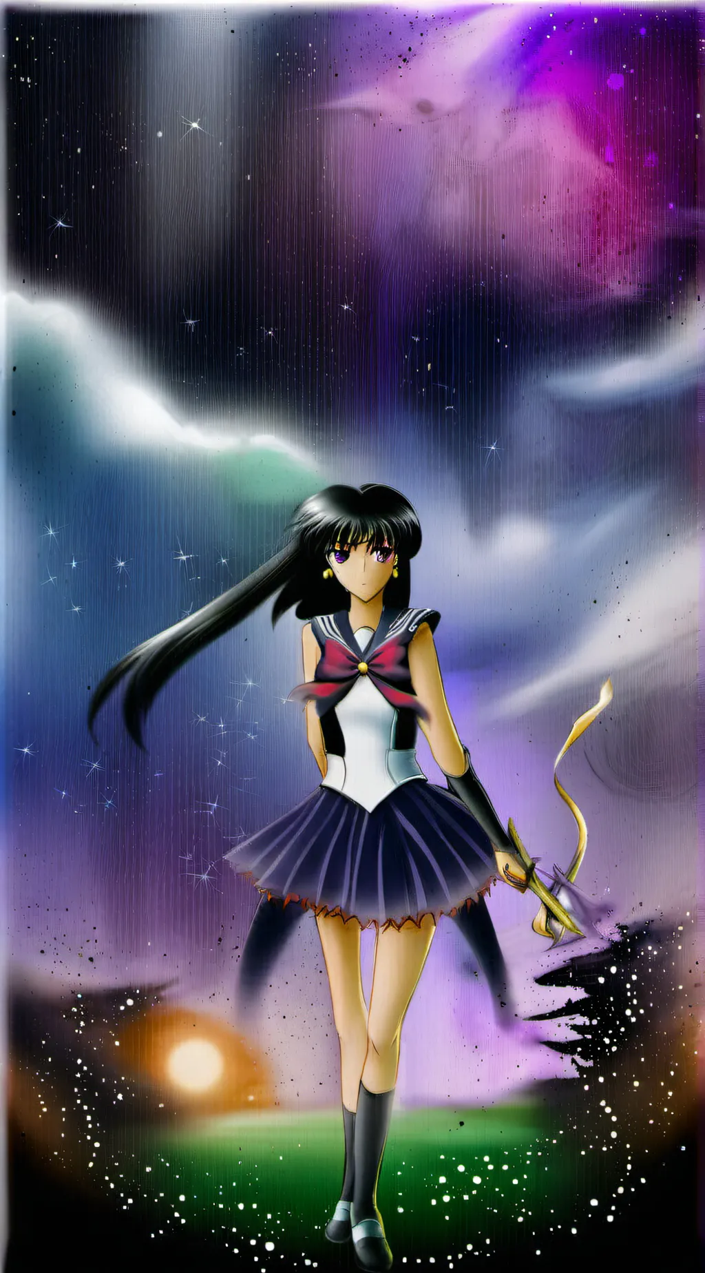 ai character: hotaru  background