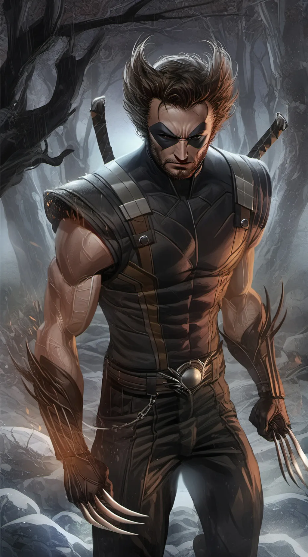 ai character: Wolverine/James  background
