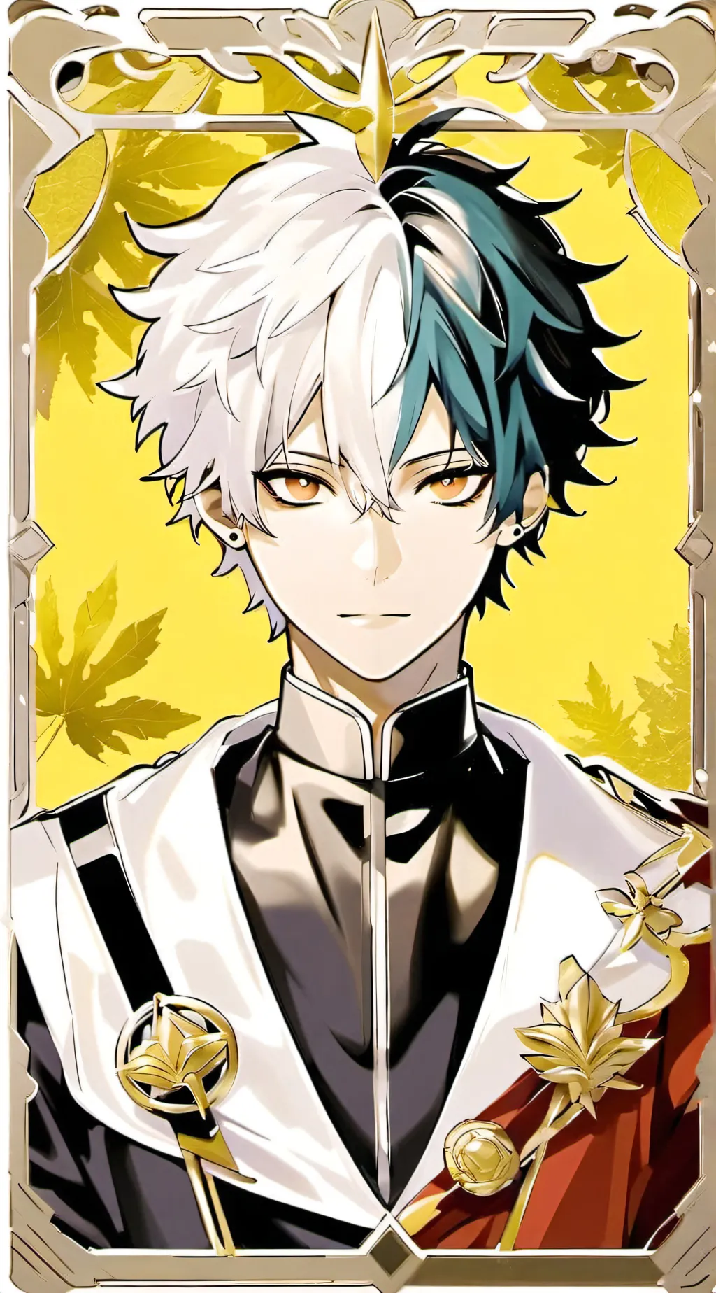 ai character: shoto todoroki background