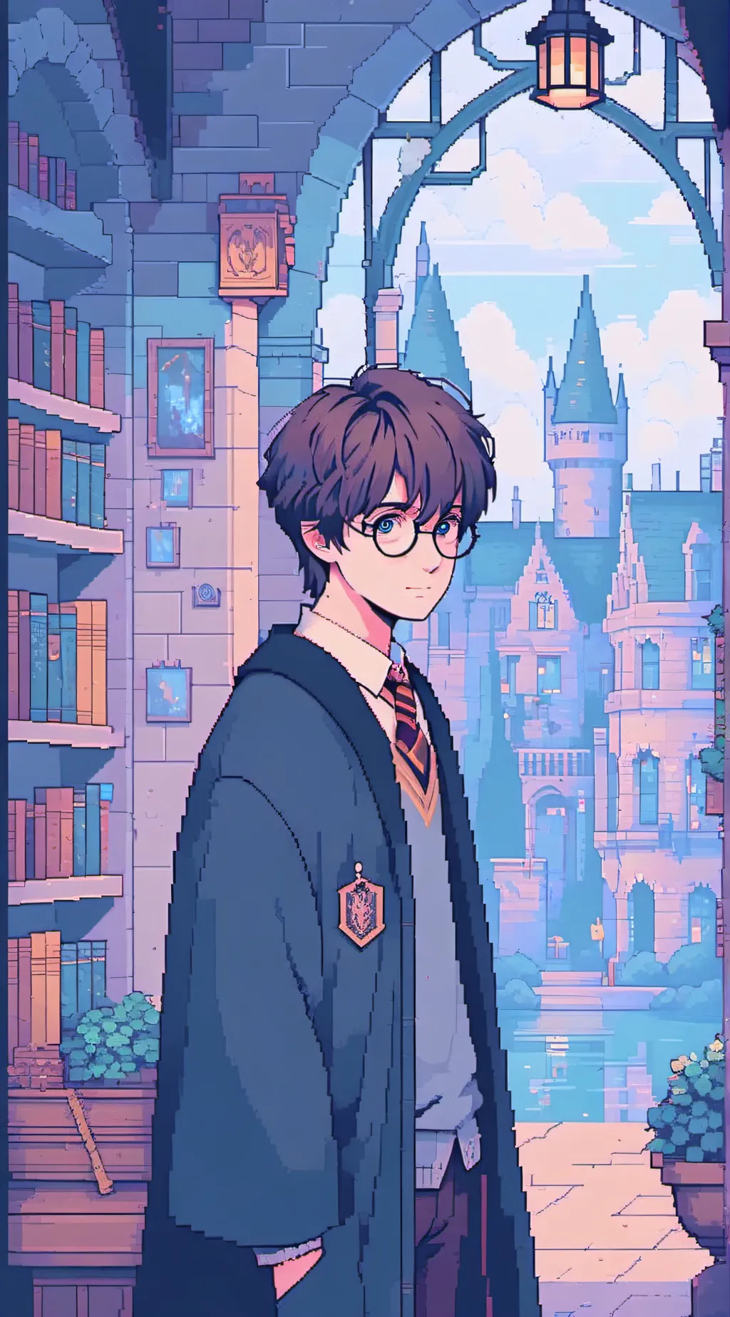 ai character: hp background