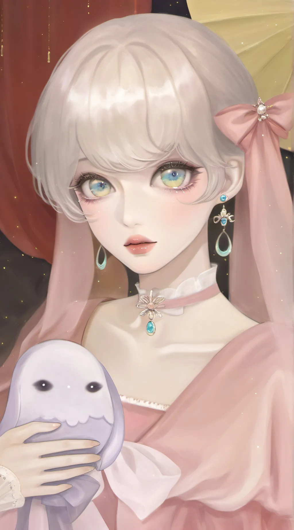 ai character: ella  background