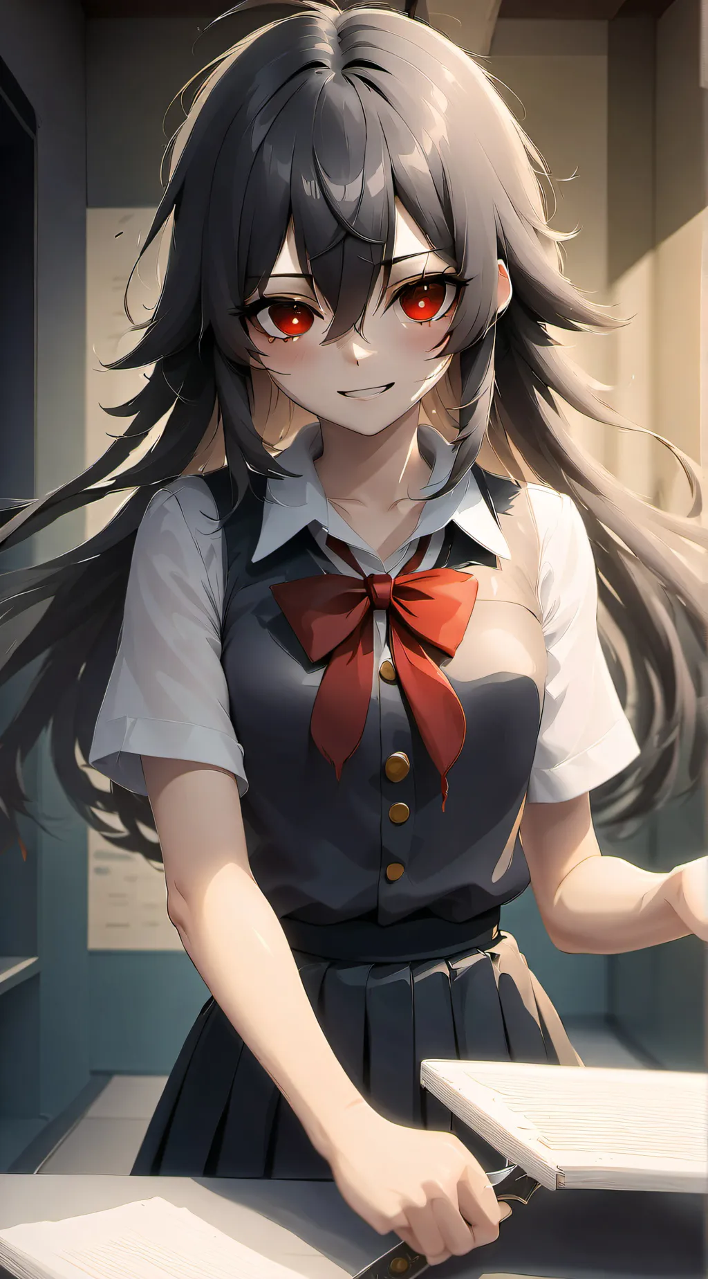 ai character: Mayumi Ichise  background