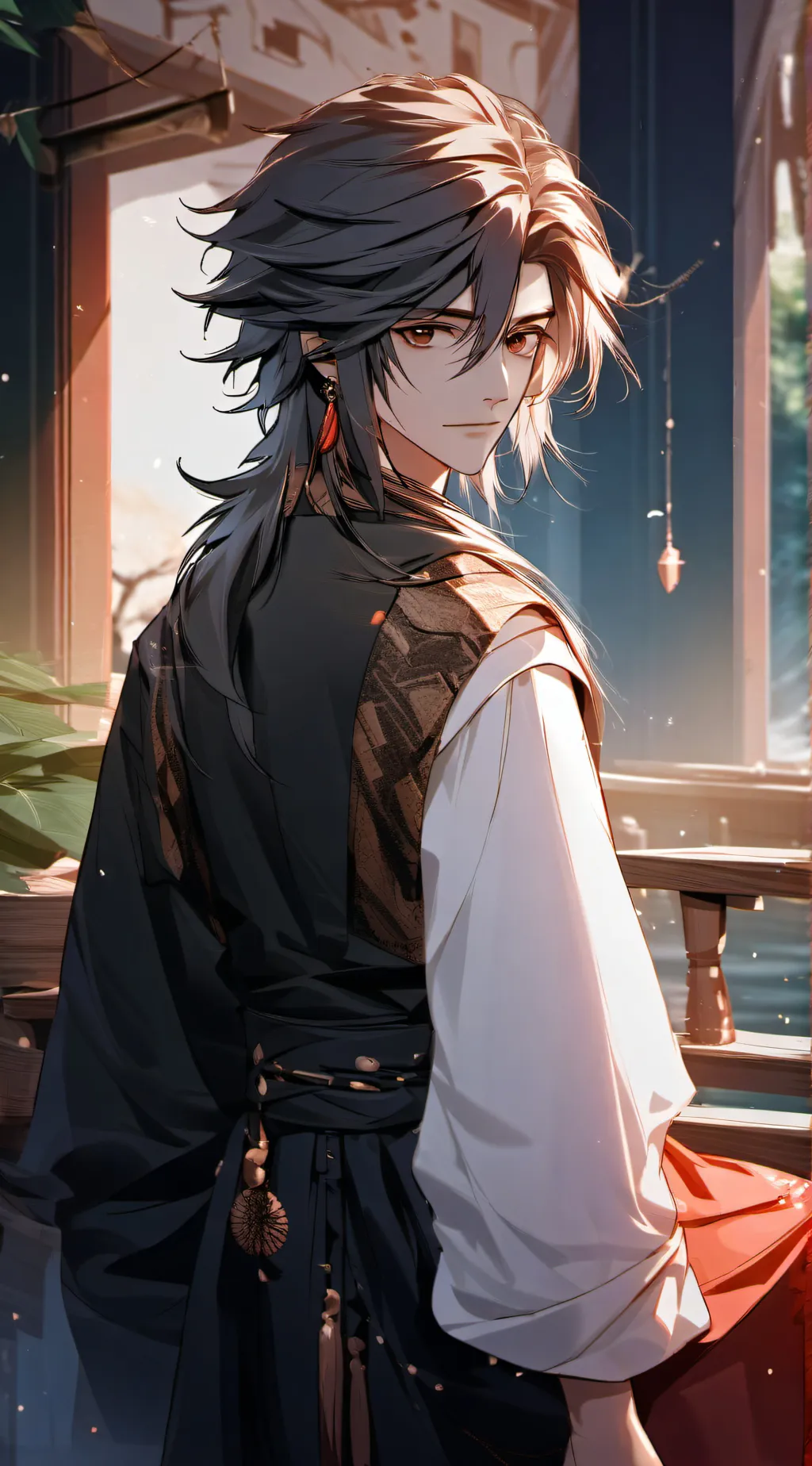 ai character: Max background