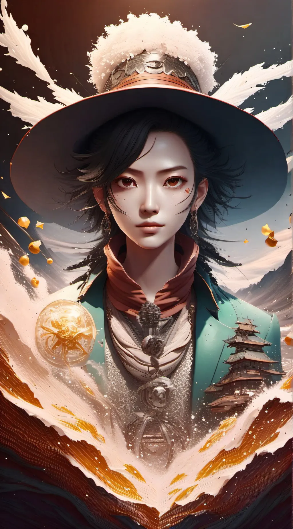 ai character: strawhats background