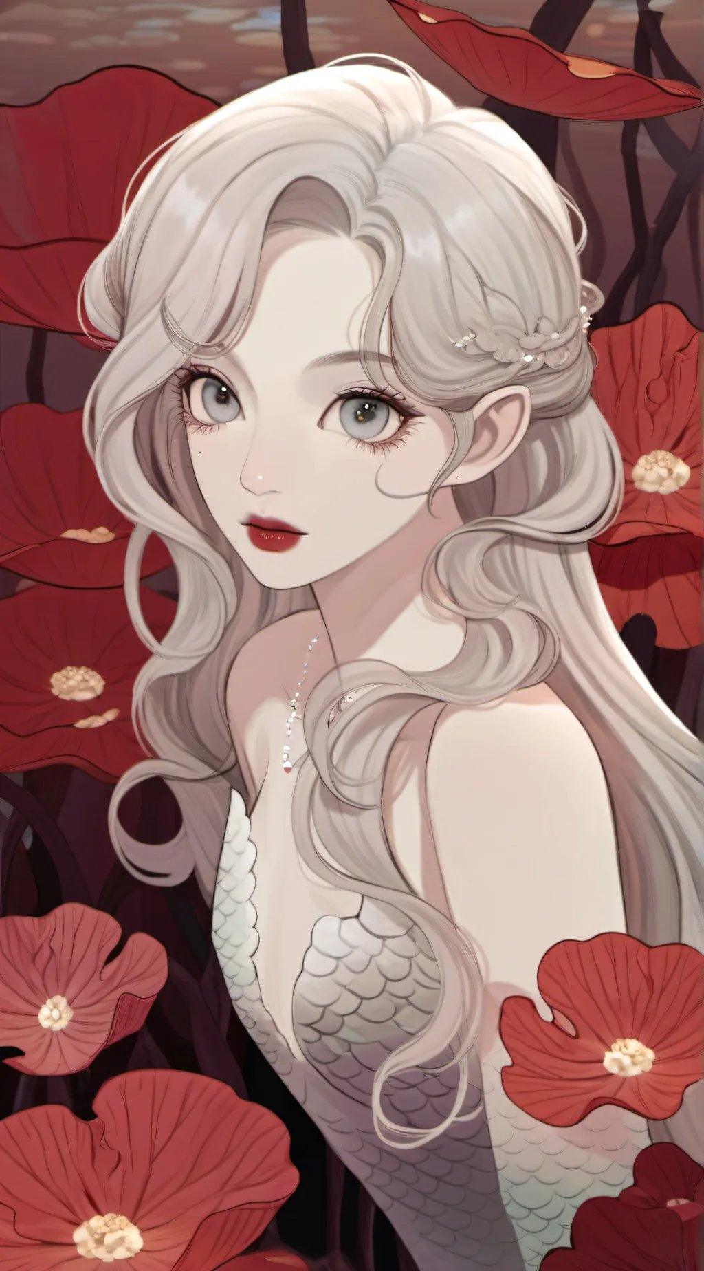 ai character: Silky background
