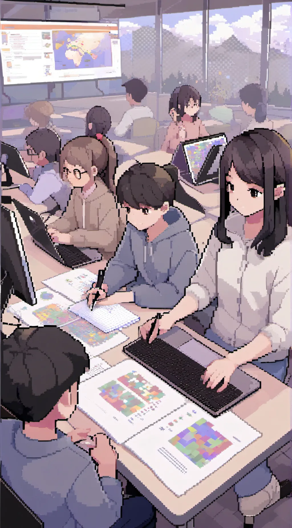 ai character: MHA background